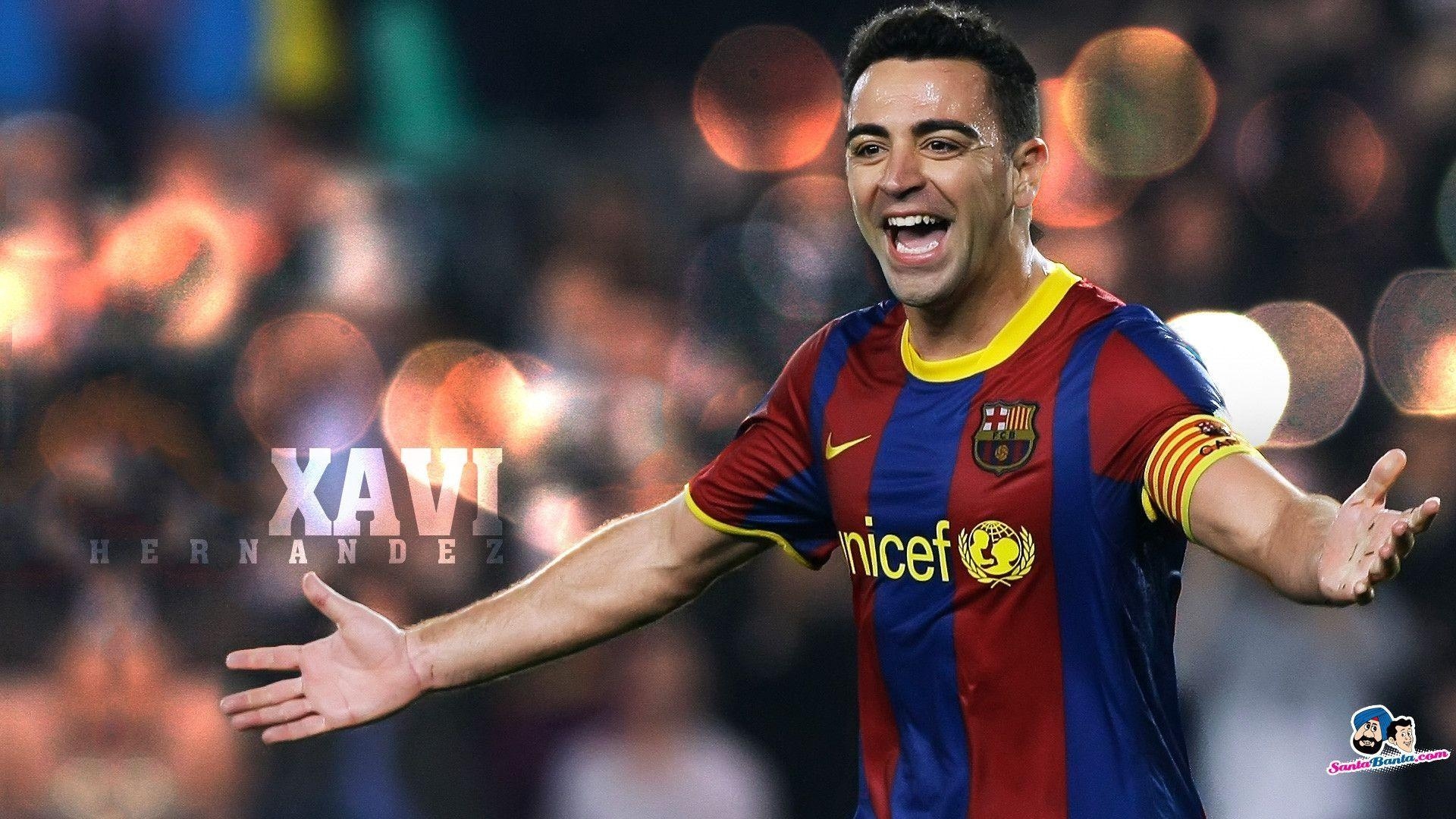 1920x1080 Xavi Hernandez Barcelona 2014, Desktop