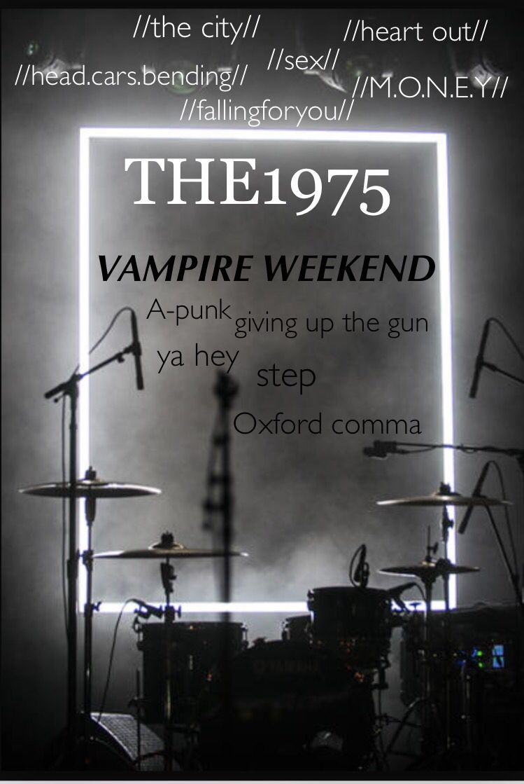 750x1120 My two favorite bands wallpaper the 1975 vampire weekend loveeee, Phone