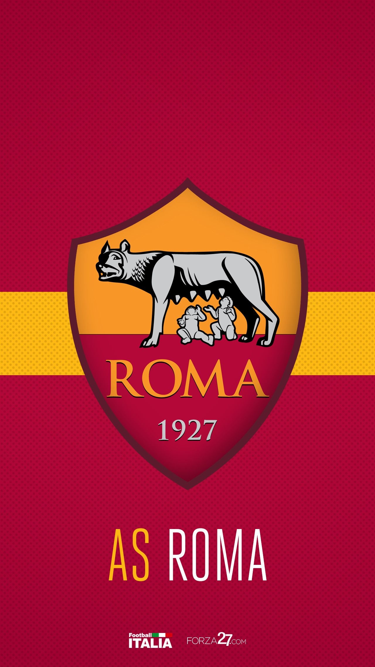 1280x2280 AS Roma iPhone Wallpaper Free AS Roma iPhone Background, Phone