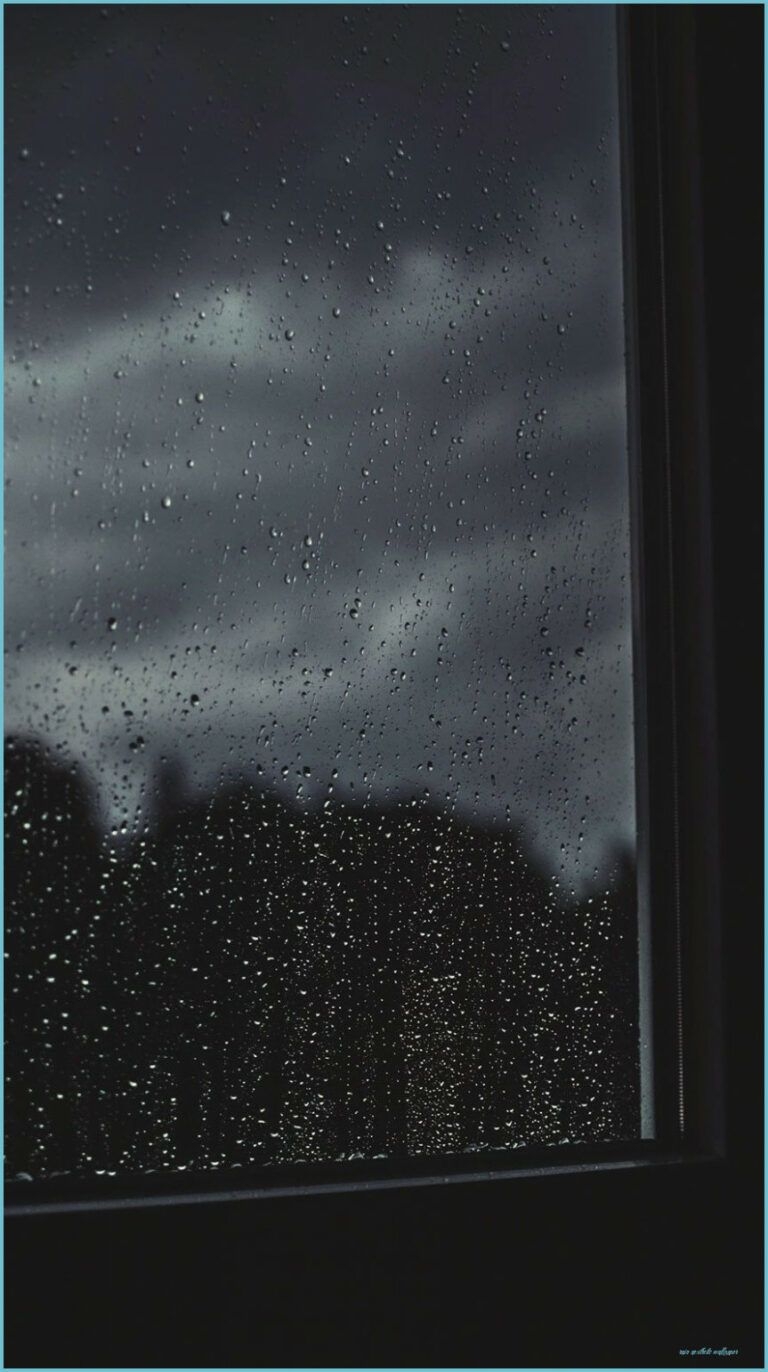 770x1380 rain aesthetic wallpaper, Phone