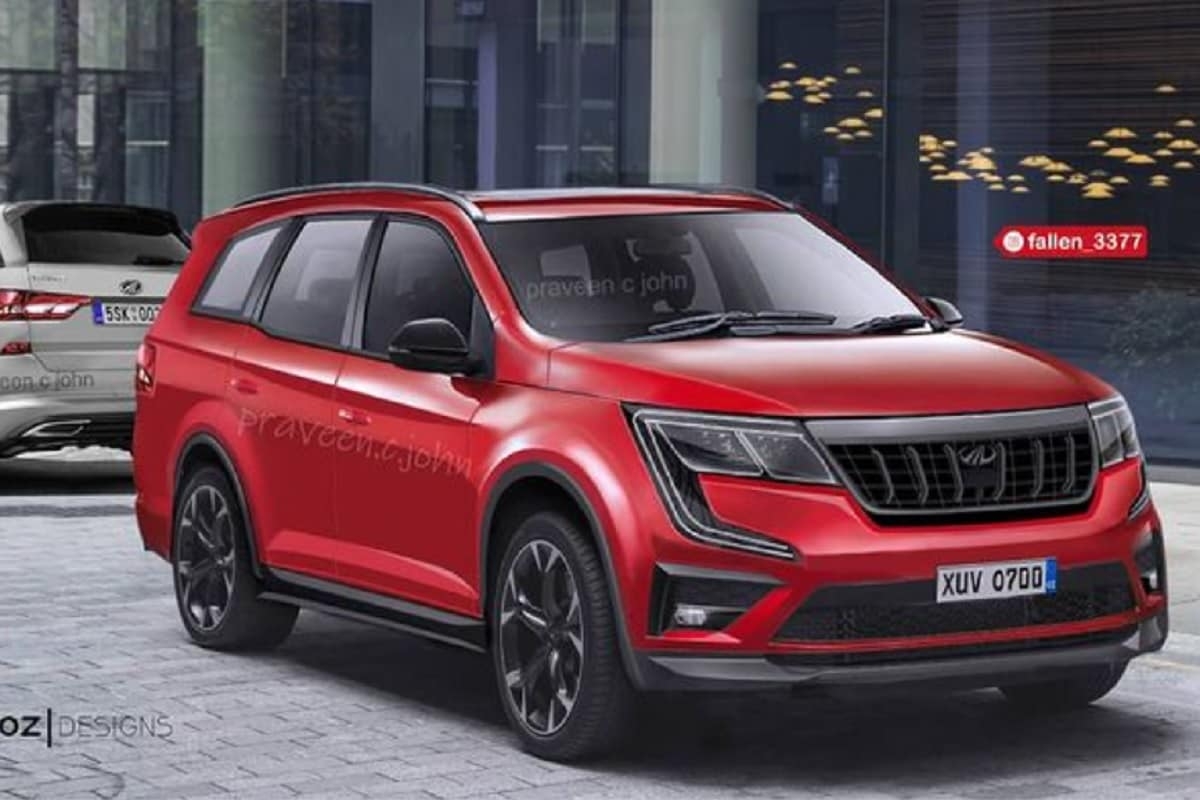 1200x800 Upcoming Mahindra XUV700 Digitally Imagined in Production Ready Form; Check Pics Here, Desktop