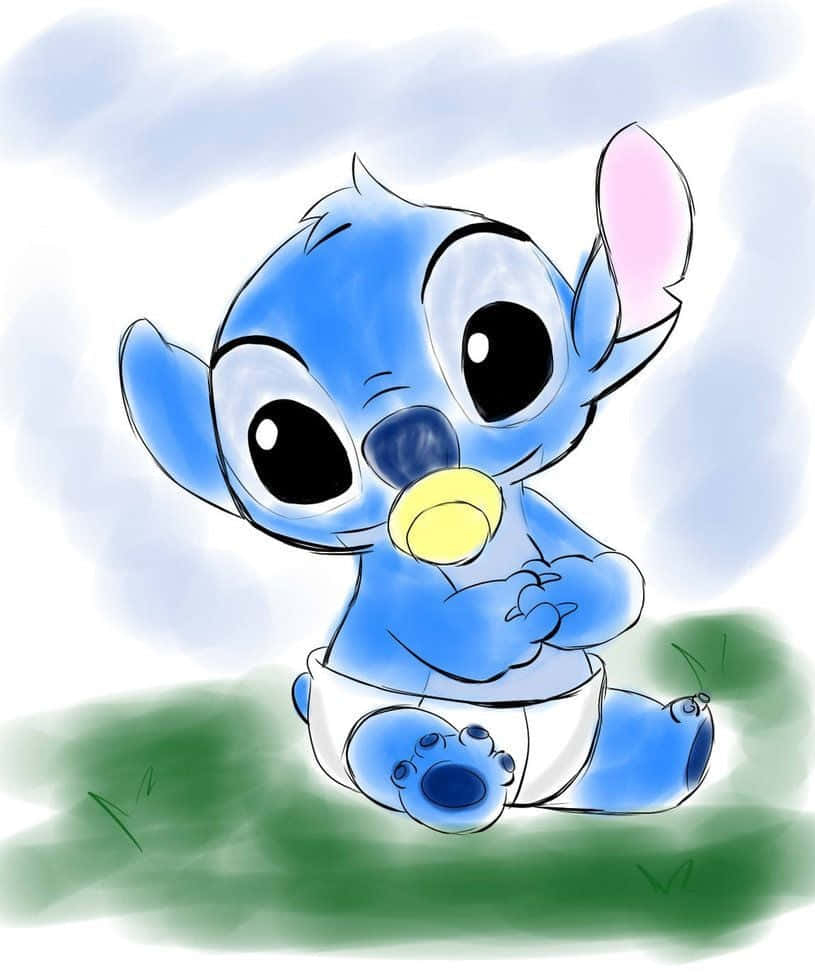 820x980 Download Cuddle up with Cute Baby Stitch! Wallpaper, Phone