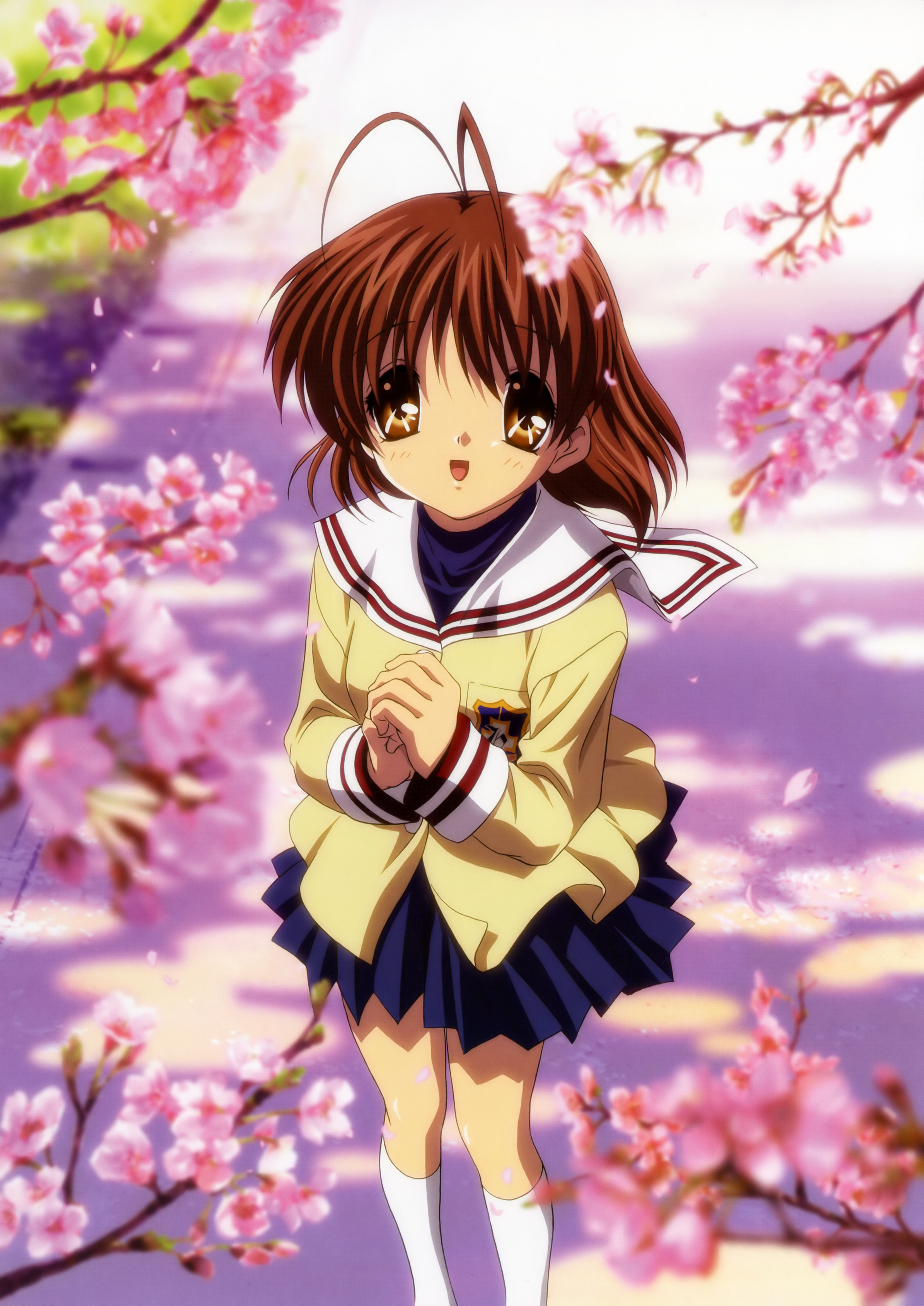 3320x4690 Furukawa Nagisa Anime Image Board, Phone