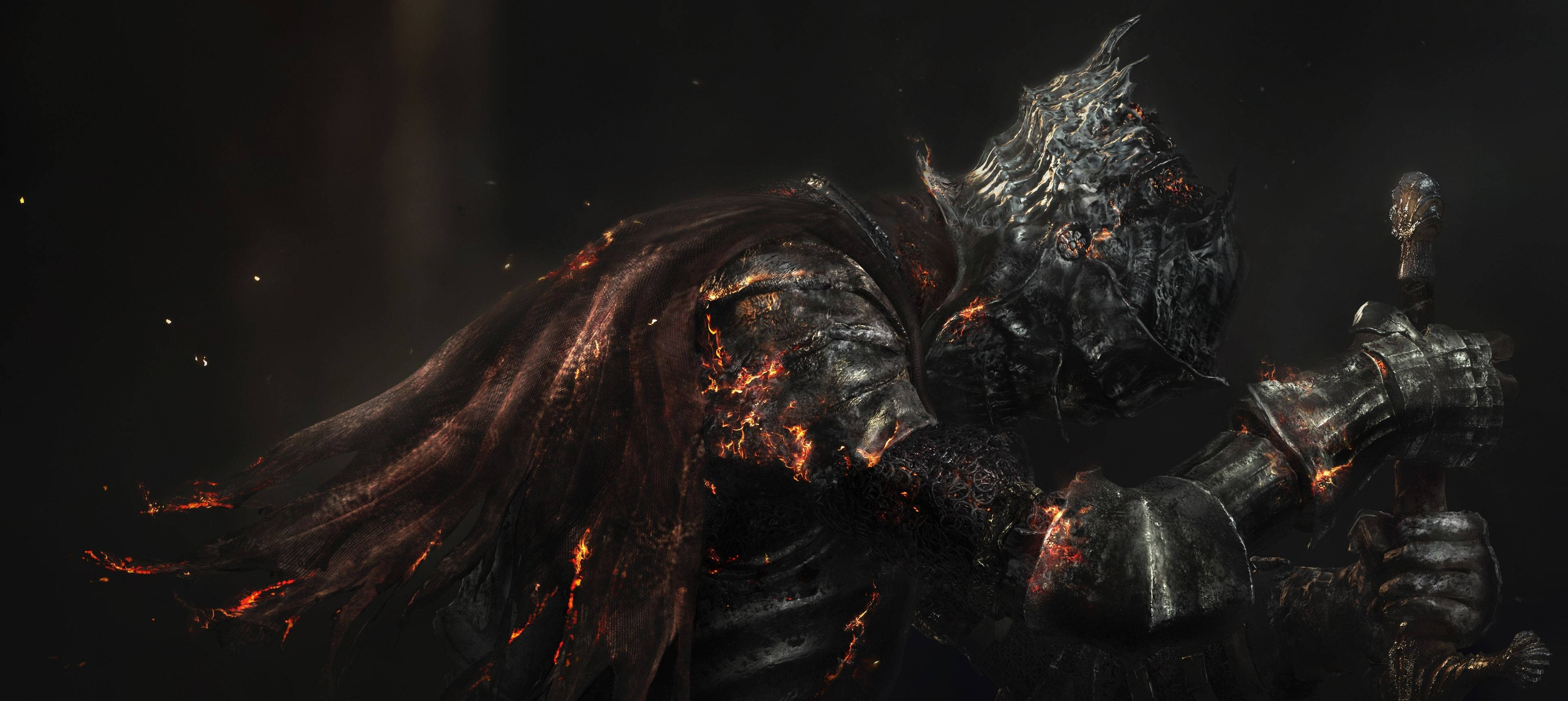 3870x1730 Download Dark Souls Wallpaper, Dual Screen