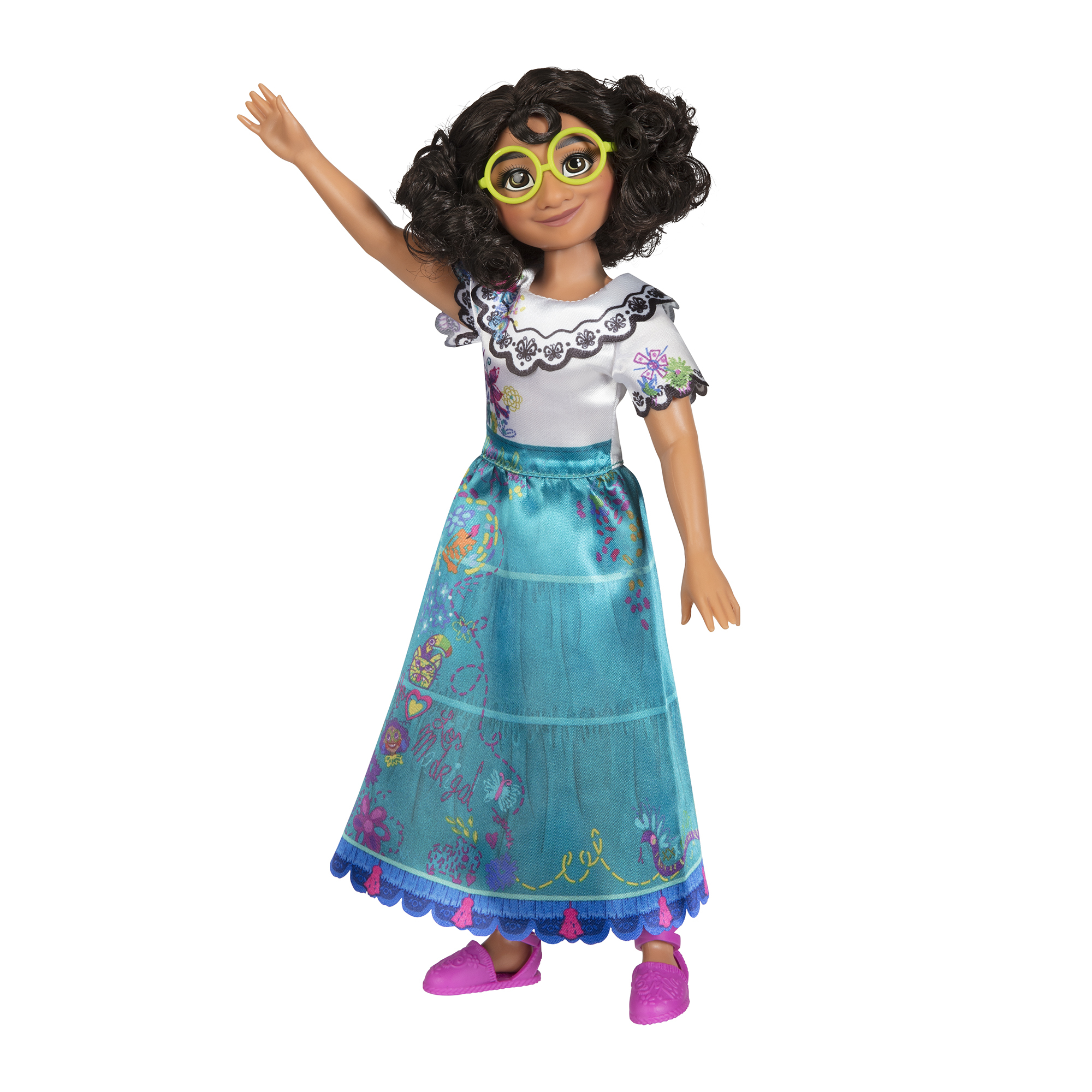 2000x2000 Disney Encanto Mirabel 11 inch Fashion Doll Includes Dress, Shoes and Hair Clip, Phone