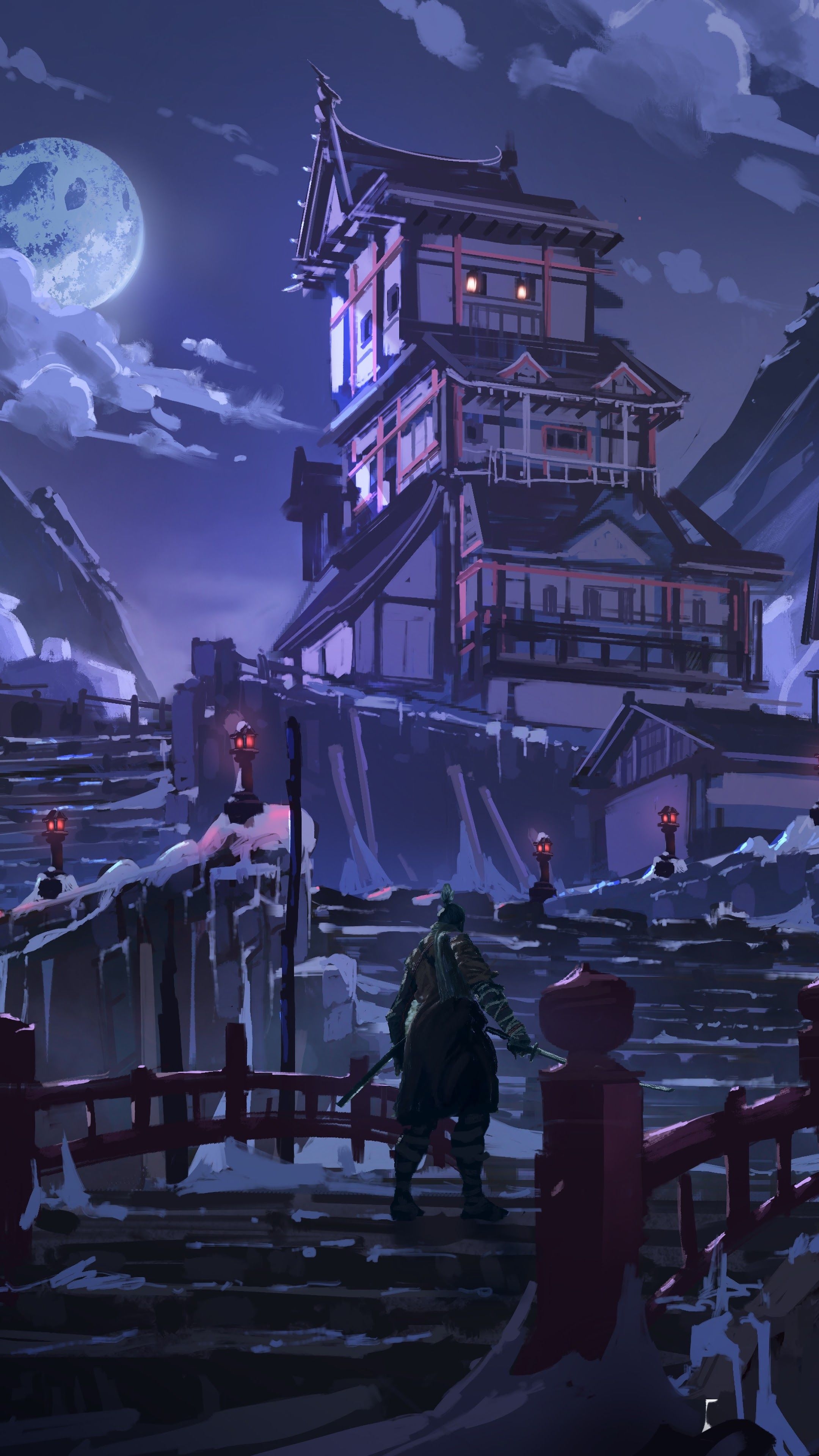 2160x3840 Sekiro: Shadows Die Twice Art 8K Wallpaper, Phone