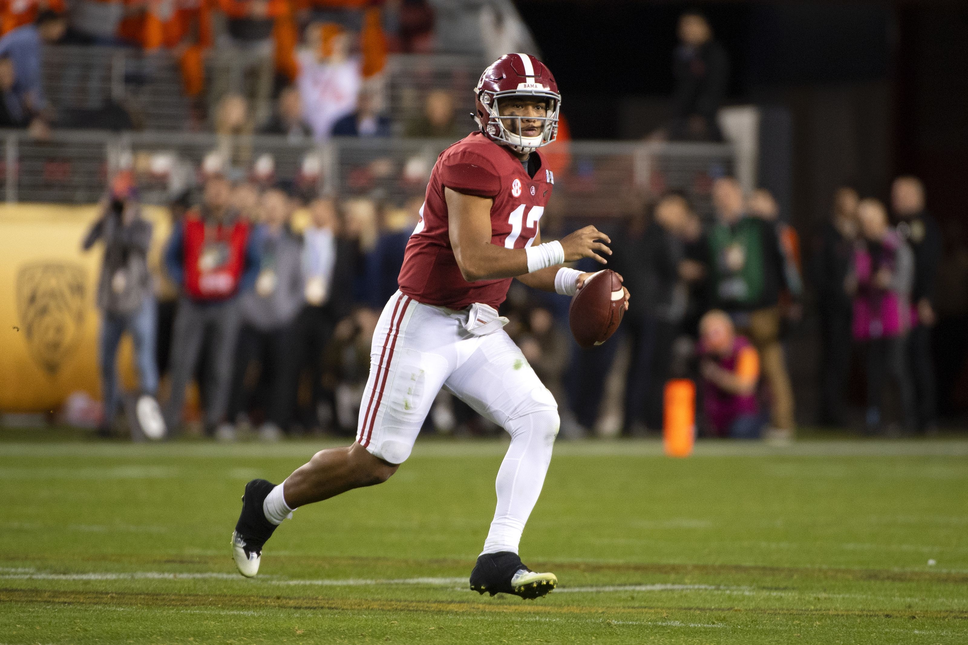 3200x2140 How much better can Tua Tagovailoa get? Nick Saban issues a, Desktop