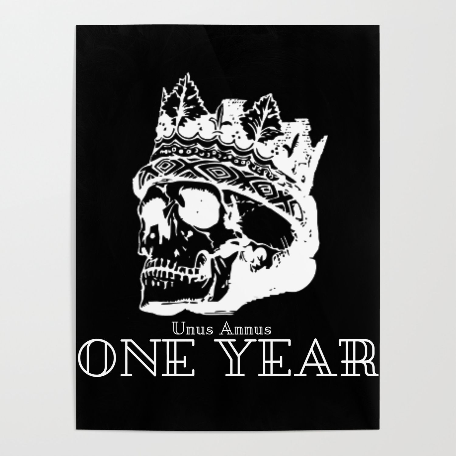 1500x1500 One Year Annus Poster, Phone