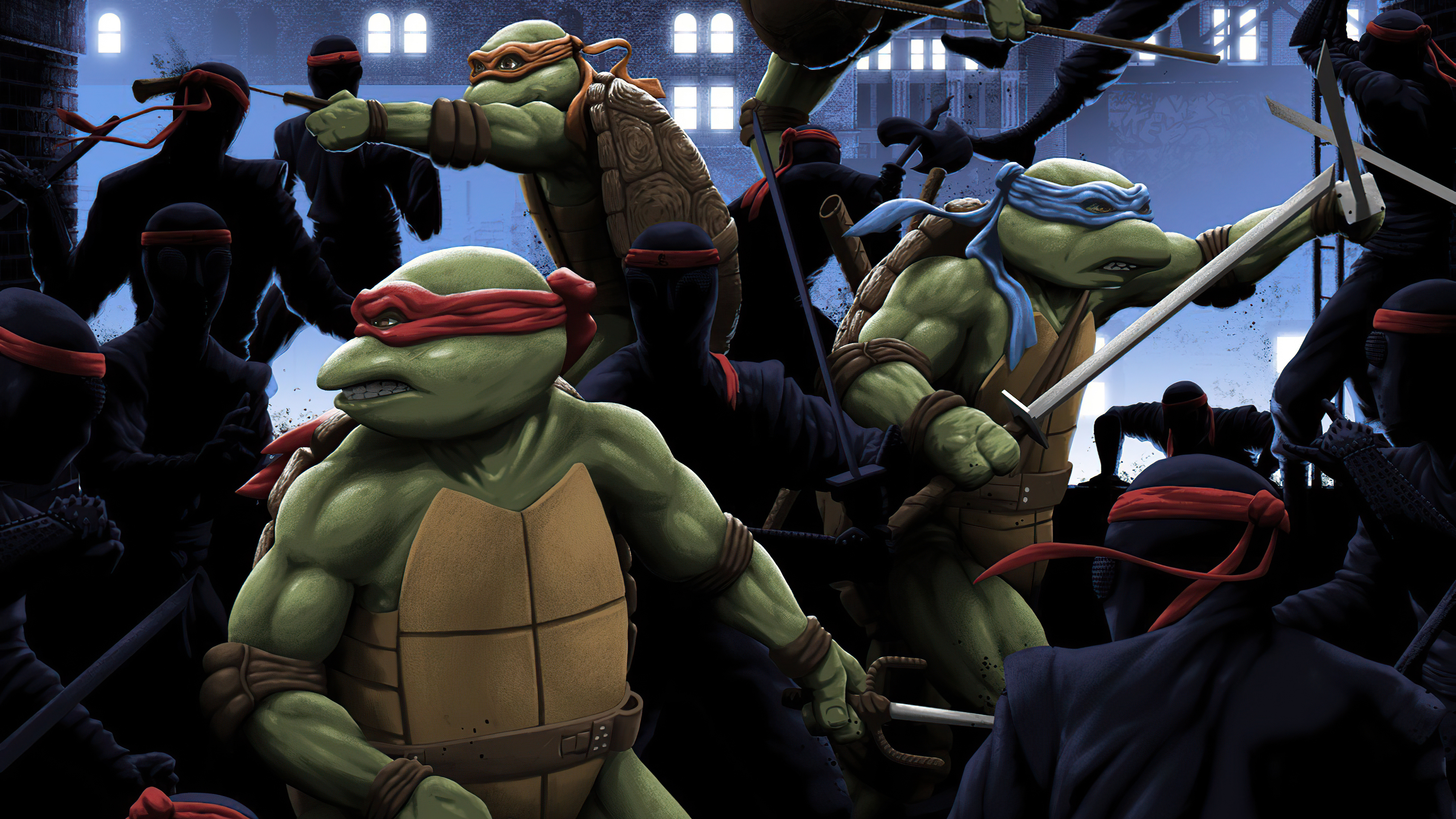 3840x2160 Tmnt Animated 4k, HD Superheroes, 4k Wallpaper, Image, Background, Photo and Picture, Desktop