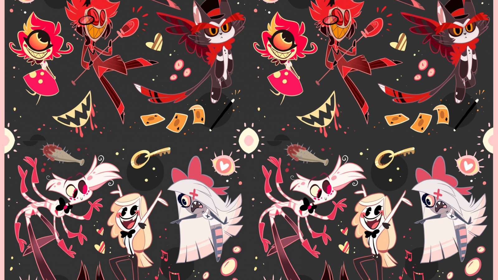 1600x900 Free download Vivziepop Hazbin Hotel T Shirt Design Character, Desktop