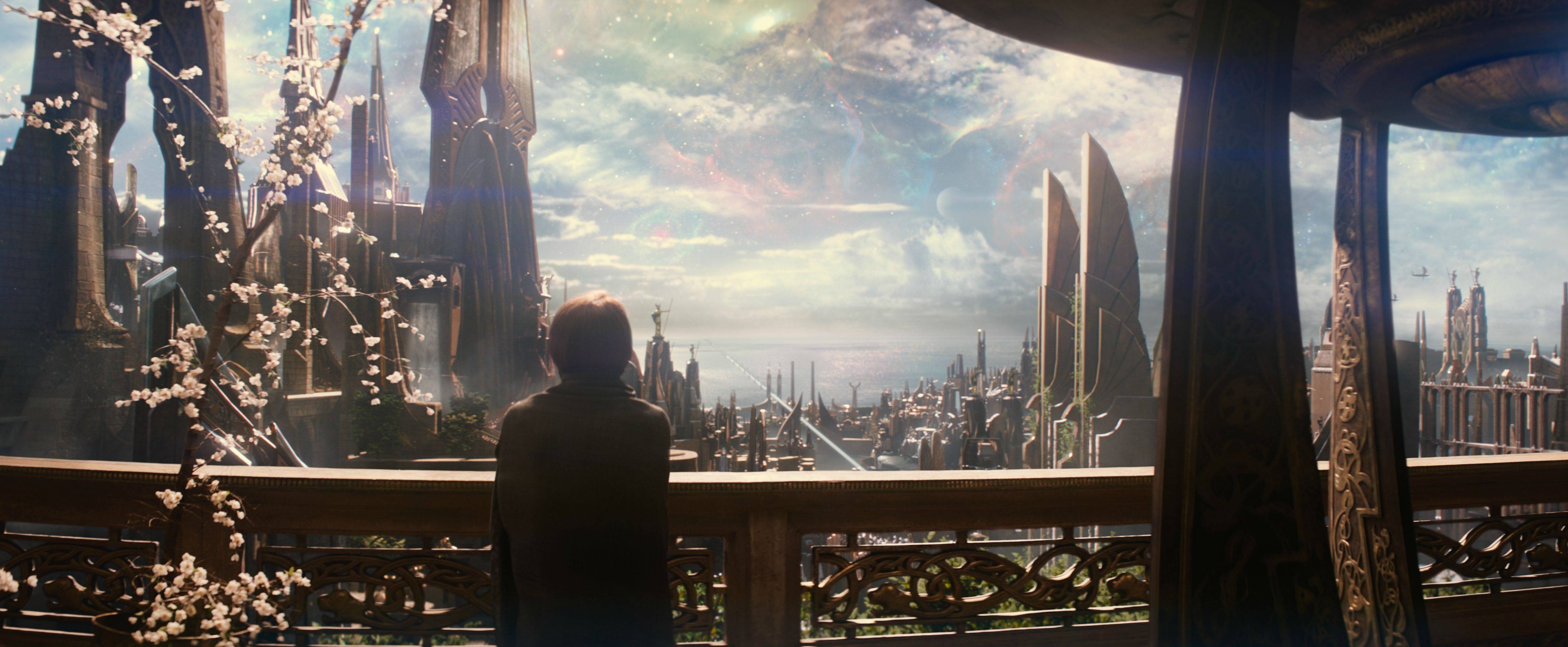 4540x1880 Asgard Wallpaper, Dual Screen