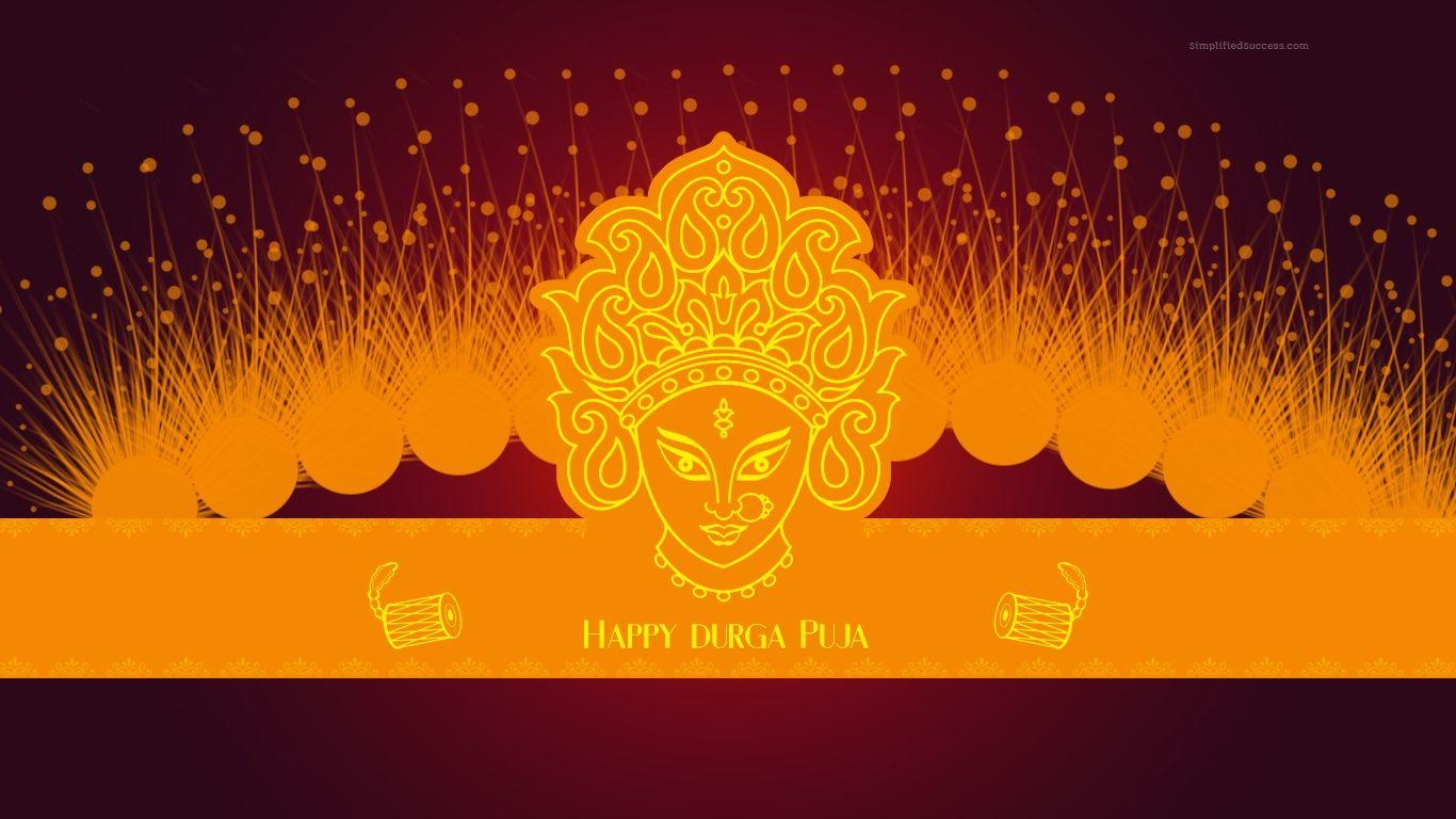 1370x770 Happy Durga Puja HD Wallpaper free Download, Download free, Desktop