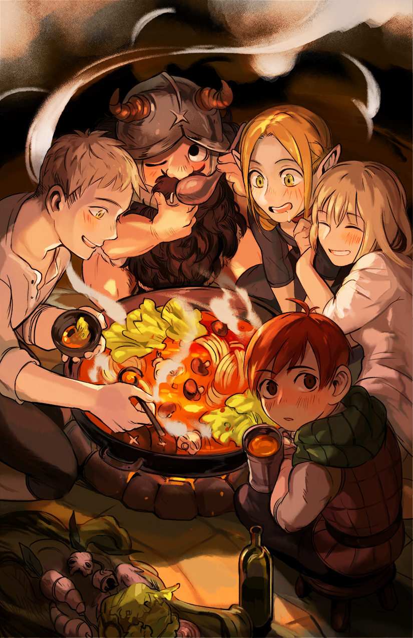 830x1280 Senshi (Dungeon Meshi) Anime, Phone