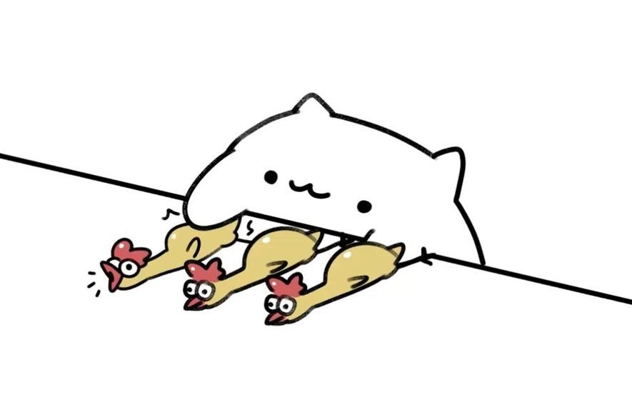 890x560 Bongo Cat wallpaper, Desktop