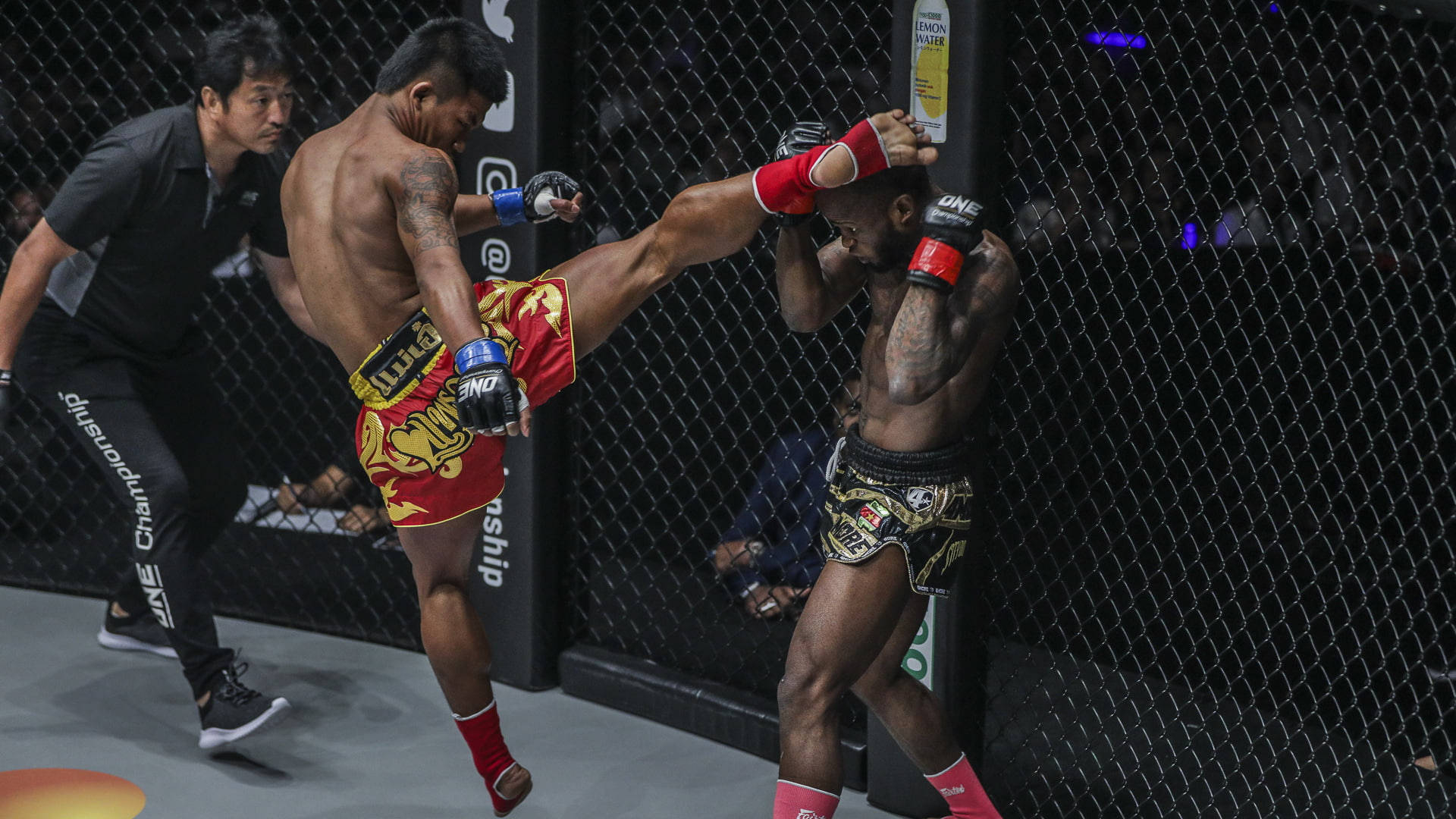 1920x1080 Download Cornered Muay Thai Match Wallpaper, Desktop