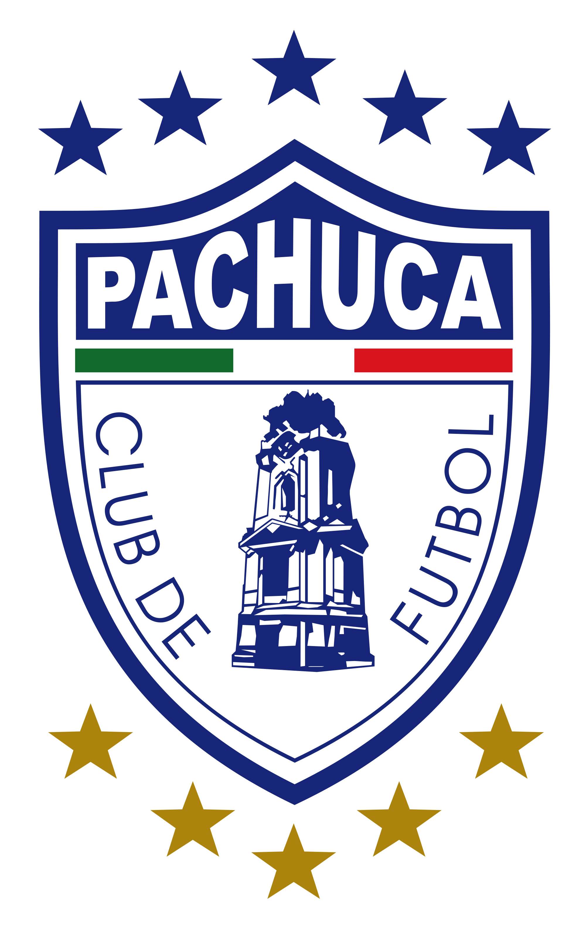 2000x3180 C.F. Pachuca (Liga MX). Soccer Badges. Football team, Phone