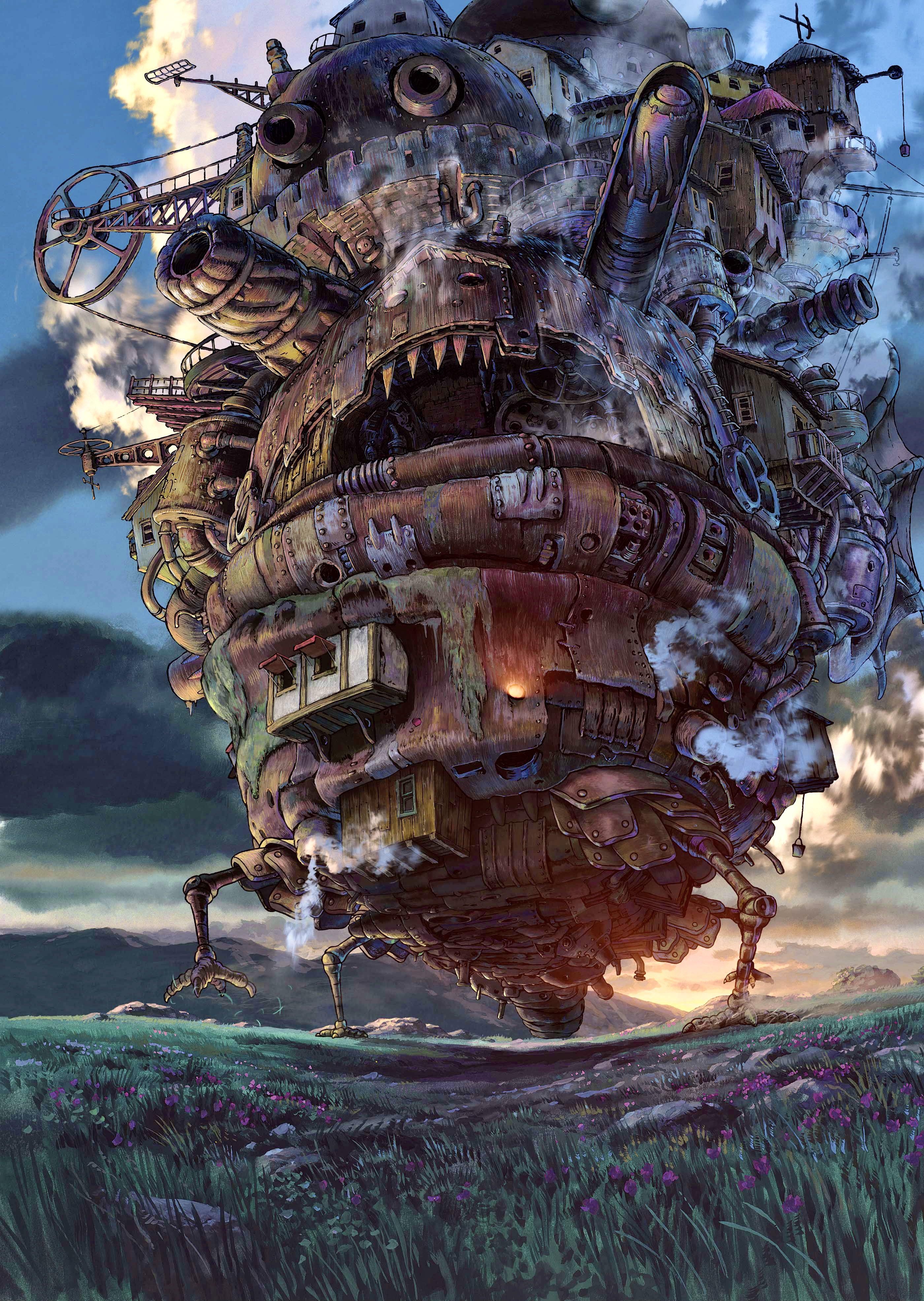 2800x3950 Super HD Howl's Moving Castle Wallpaper, Phone