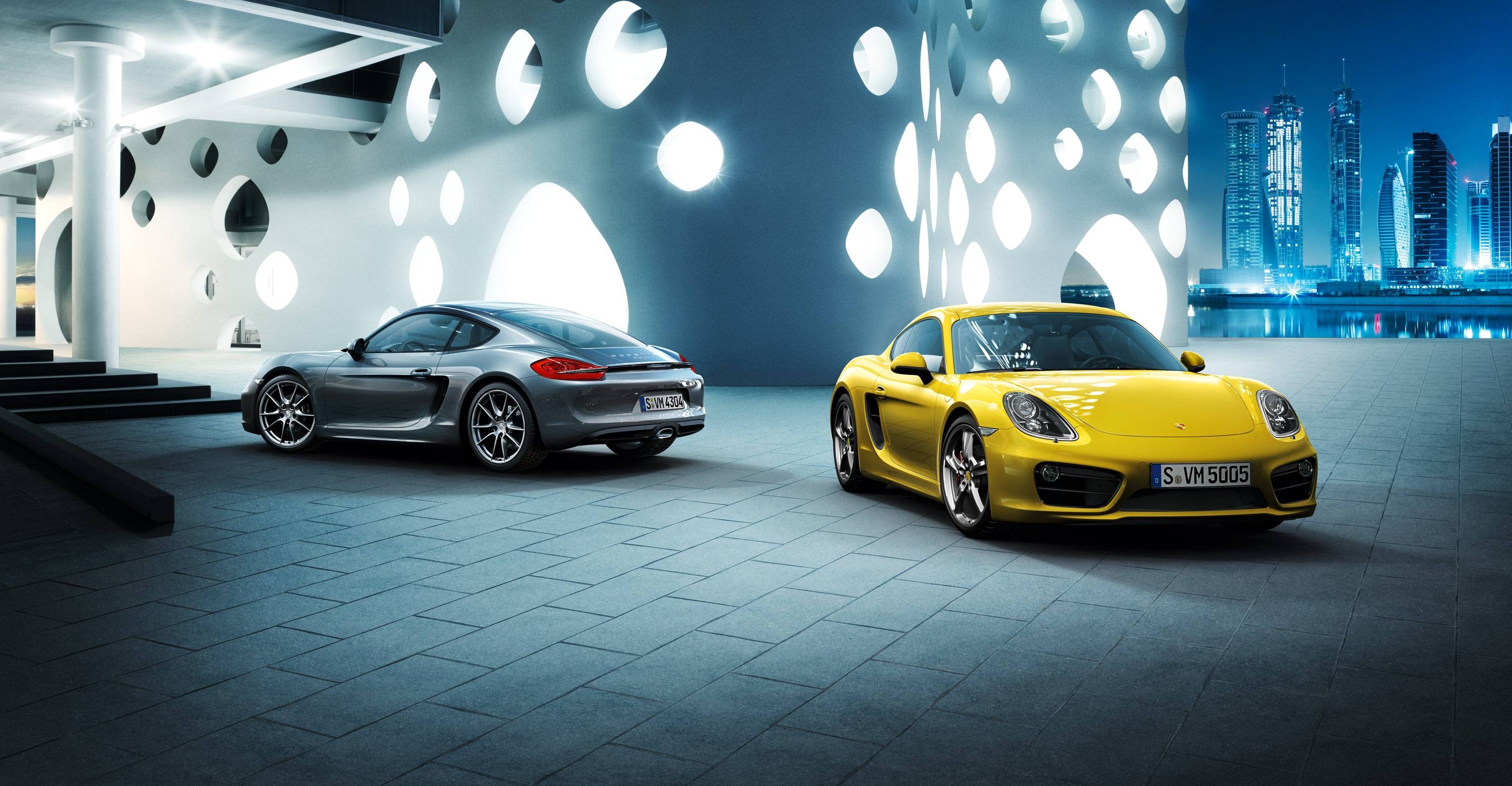 3000x1560 Porsche Cayman S wallpaper, Desktop