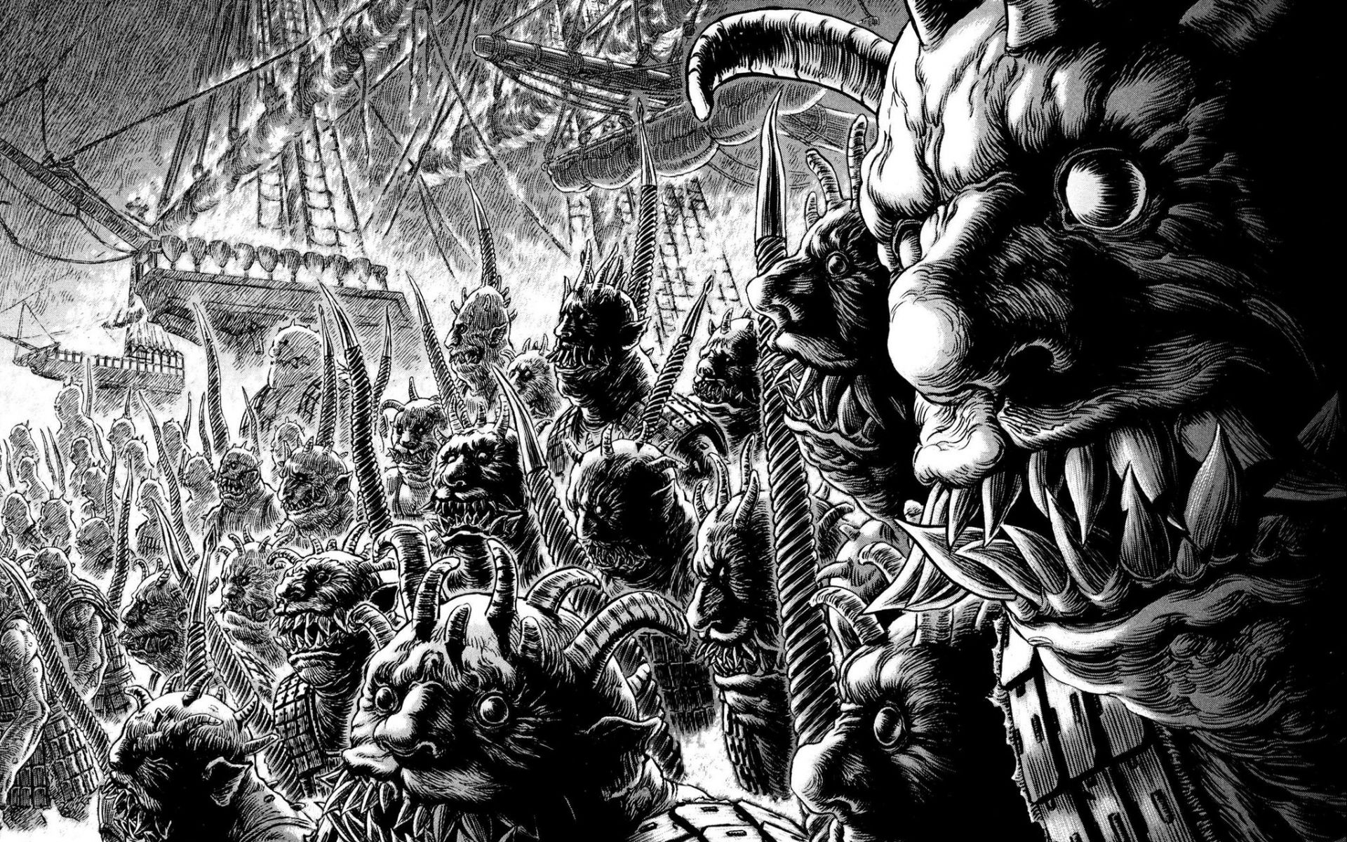 1920x1200 Berserk Manga Wallpaper Japan Comics Art HD Desktop Berserk Manga Art HD Wallpaper, Desktop