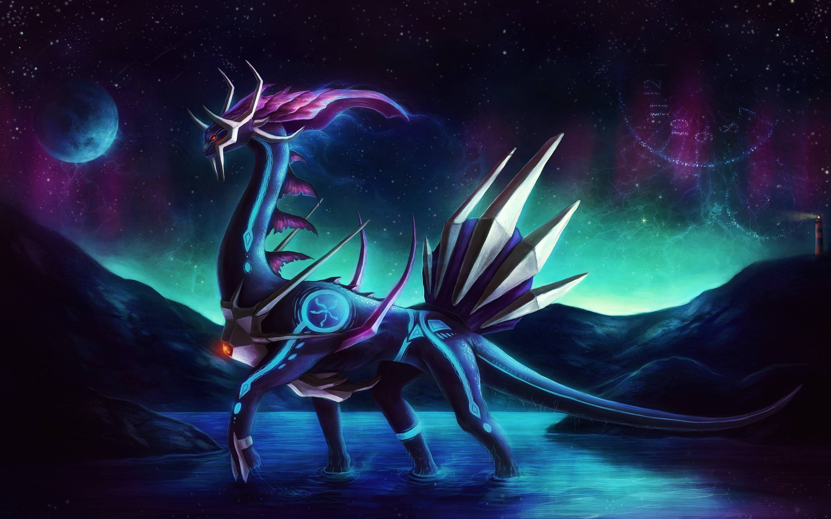 2880x1800 Legendary Pokemon Dialga HD wallpaper, Desktop