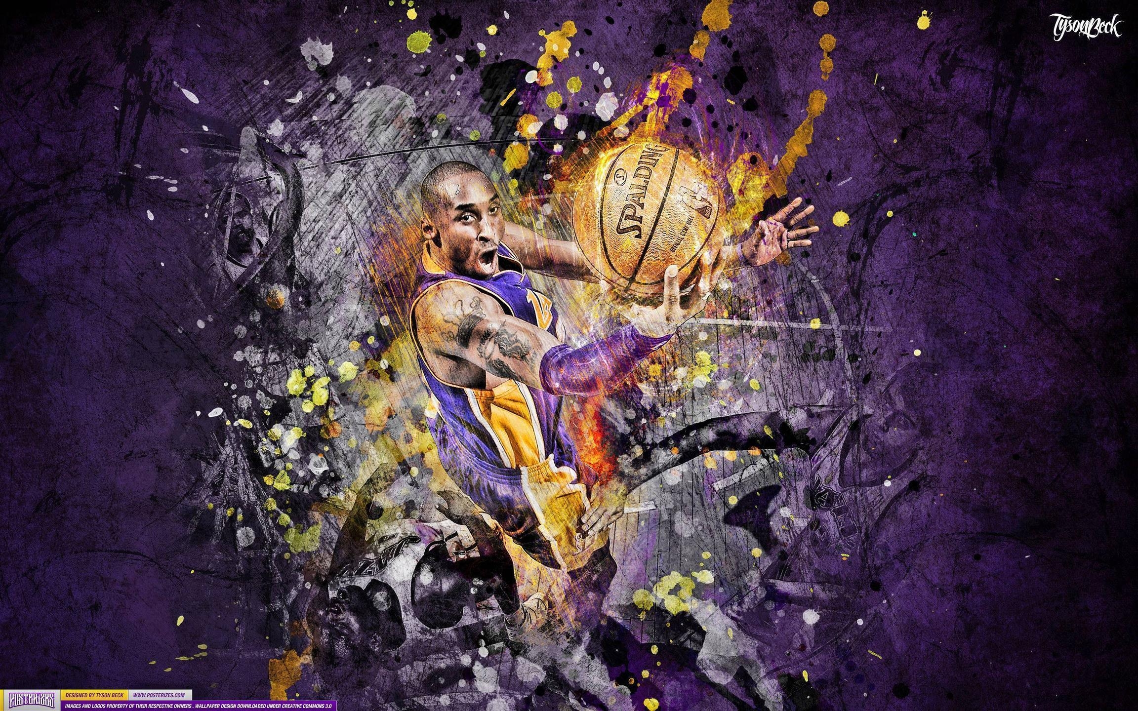 2310x1440 Kobe Bryant &;Sensation&; Wallpaper. Posterizes. NBA Wallpaper, Desktop