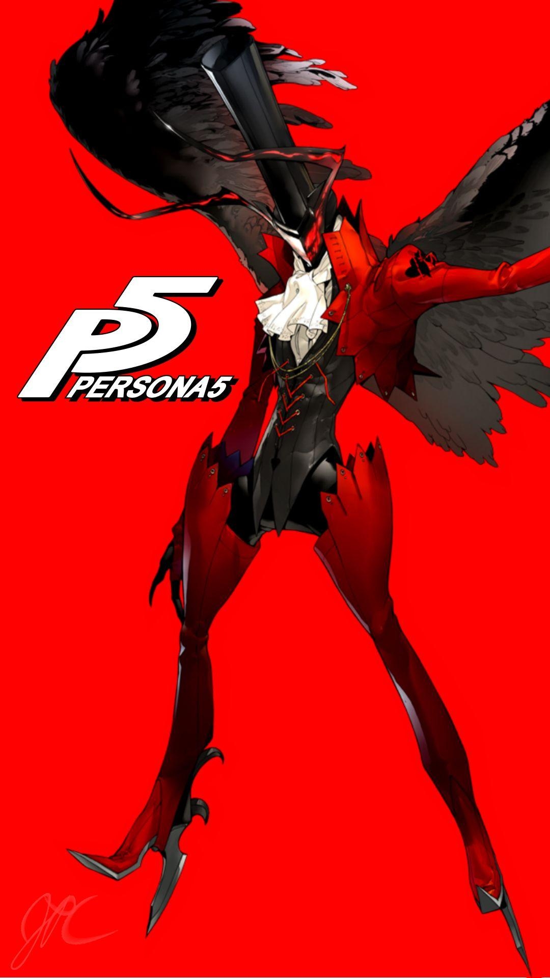 1080x1920 Phone Wallpaper of the Personas of Persona 5, Phone