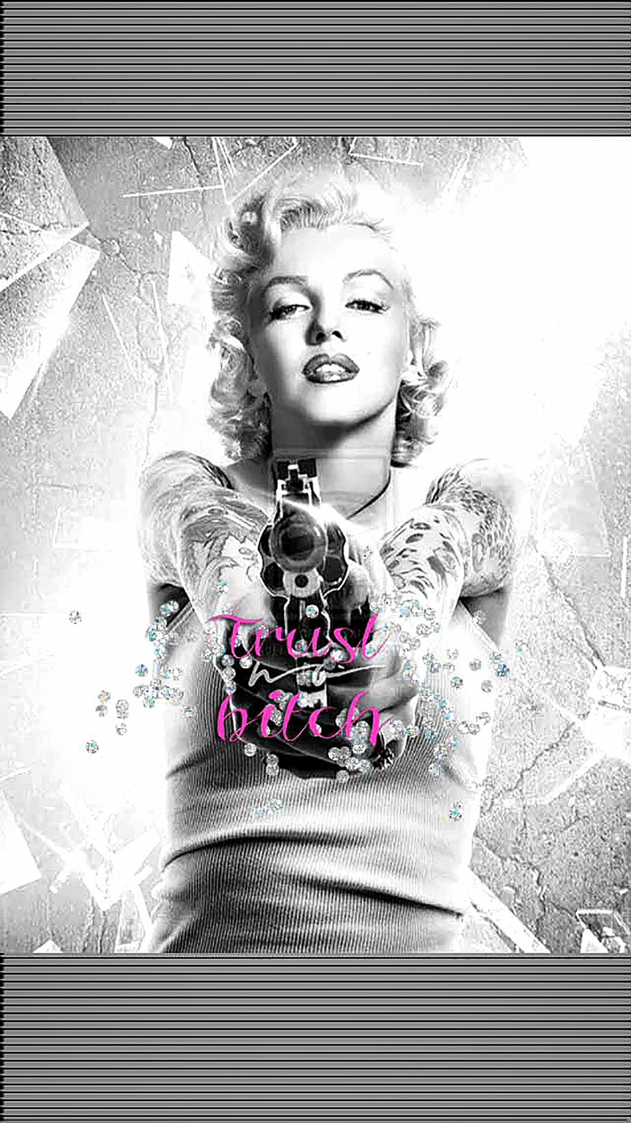 1250x2210 Marilyn Monroe » homescreen for iPhone 6Plus (portrait) (from « Vanity » iOS theme). Marilyn monroe wallpaper, Marilyn monroe artwork, Marilyn monroe art, Phone