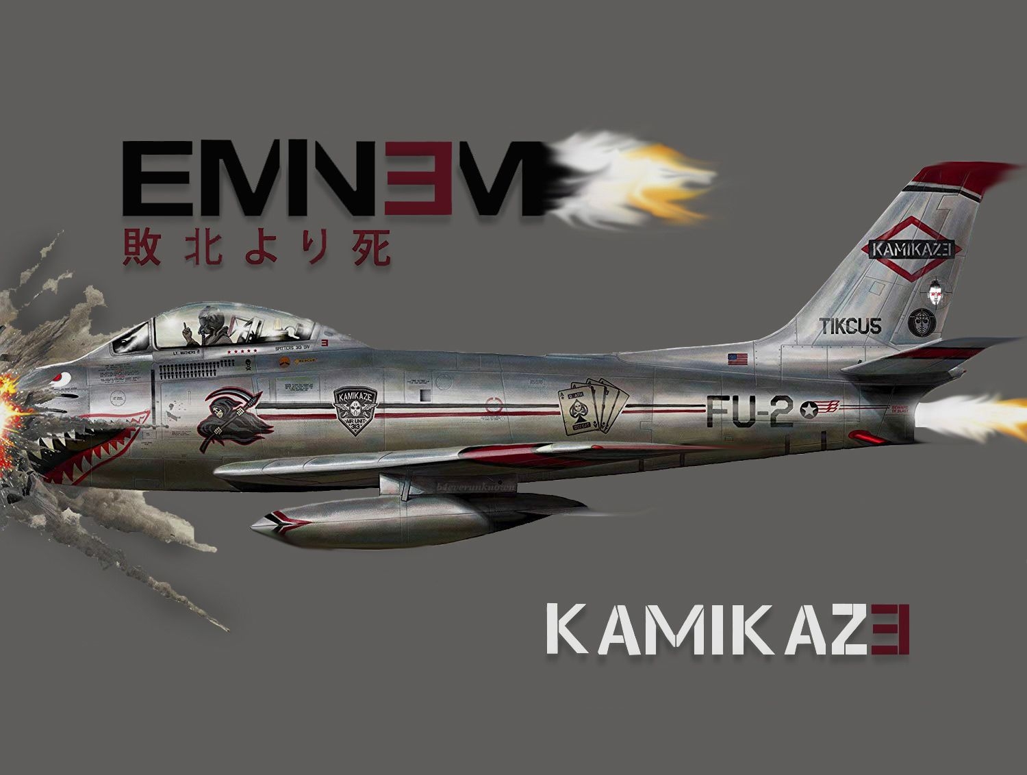 1500x1140 Full Eminem Kamikaze Wallpaper, Desktop