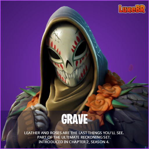 520x520 Grave Fortnite wallpaper, Phone