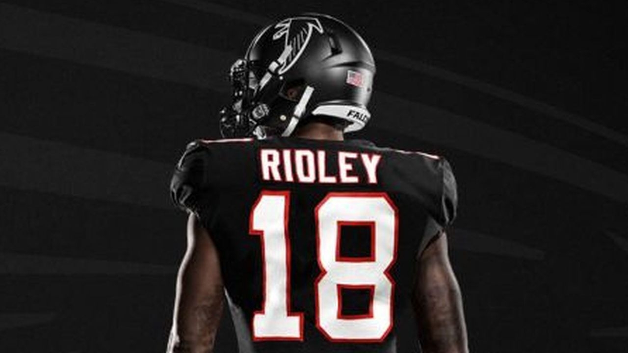 1280x720 Calvin Ridley helps Falcons unveil 2020 uniforms, Desktop