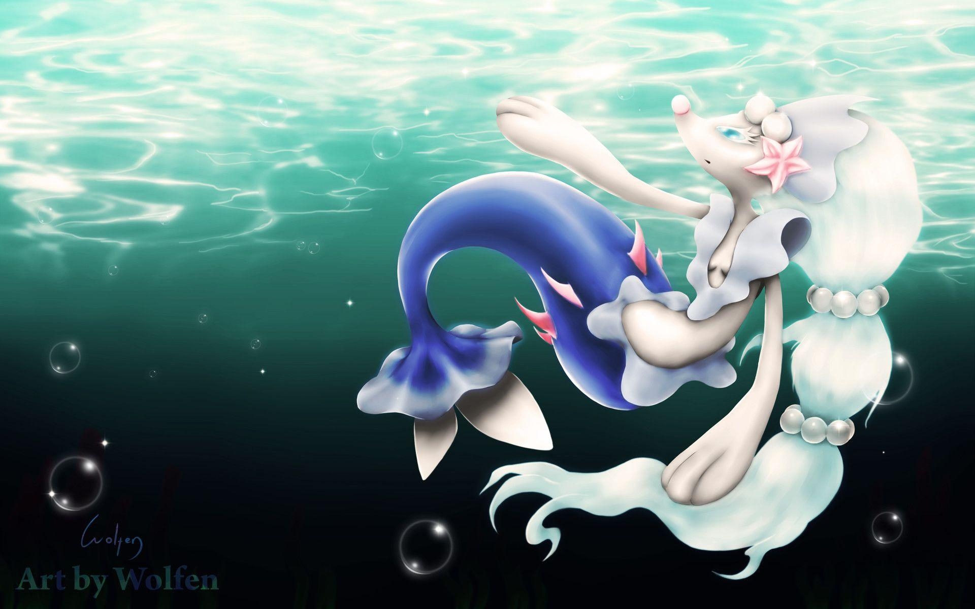 1920x1200 Primarina pokemon, Mauricio Cid, Desktop