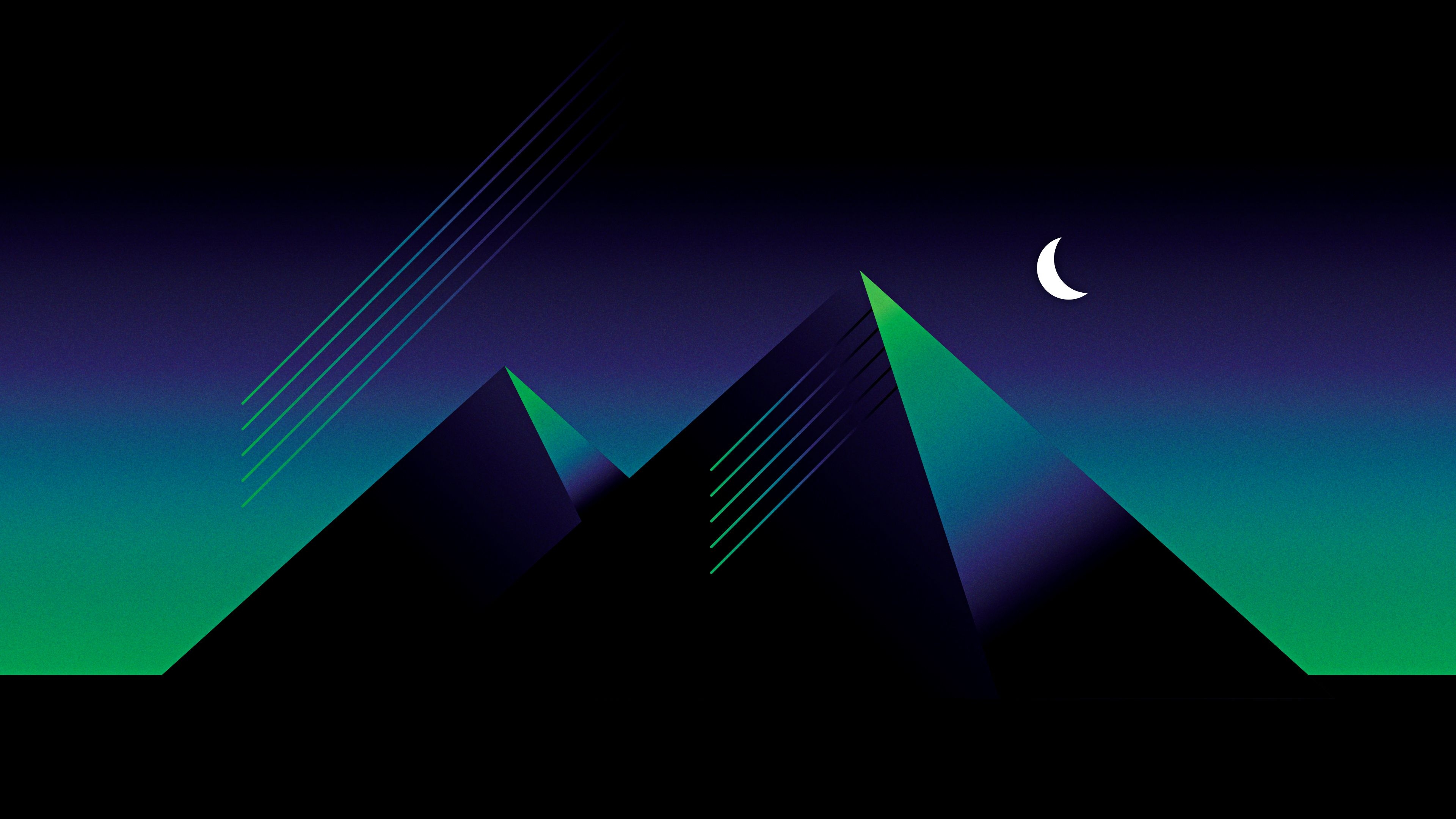 3840x2160 Wallpaper 4k Retro Pyramid 4k 4k Wallpaper, Artist Wallpaper, Desktop