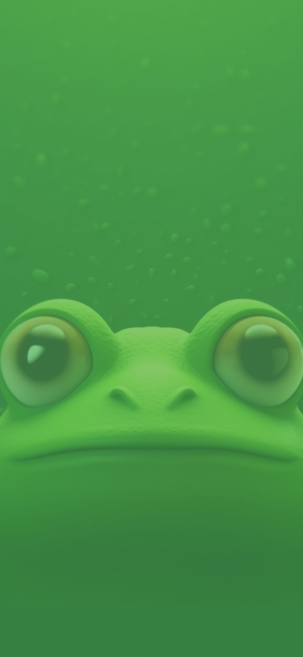 1190x2560 3D Frog Green Wallpaper Frog Wallpaper for iPhone, Phone