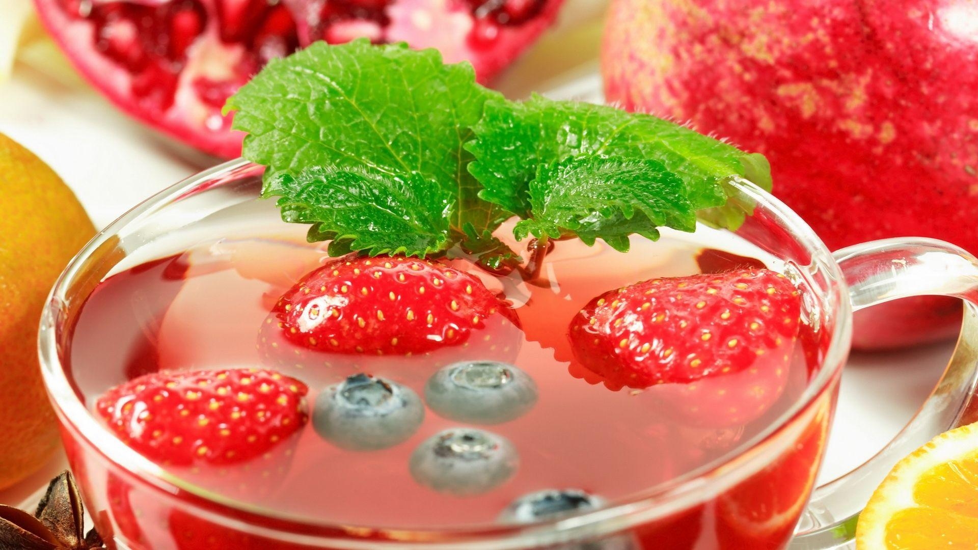 1920x1080 Red Fresh Drink Fruits Wallpaper, Desktop