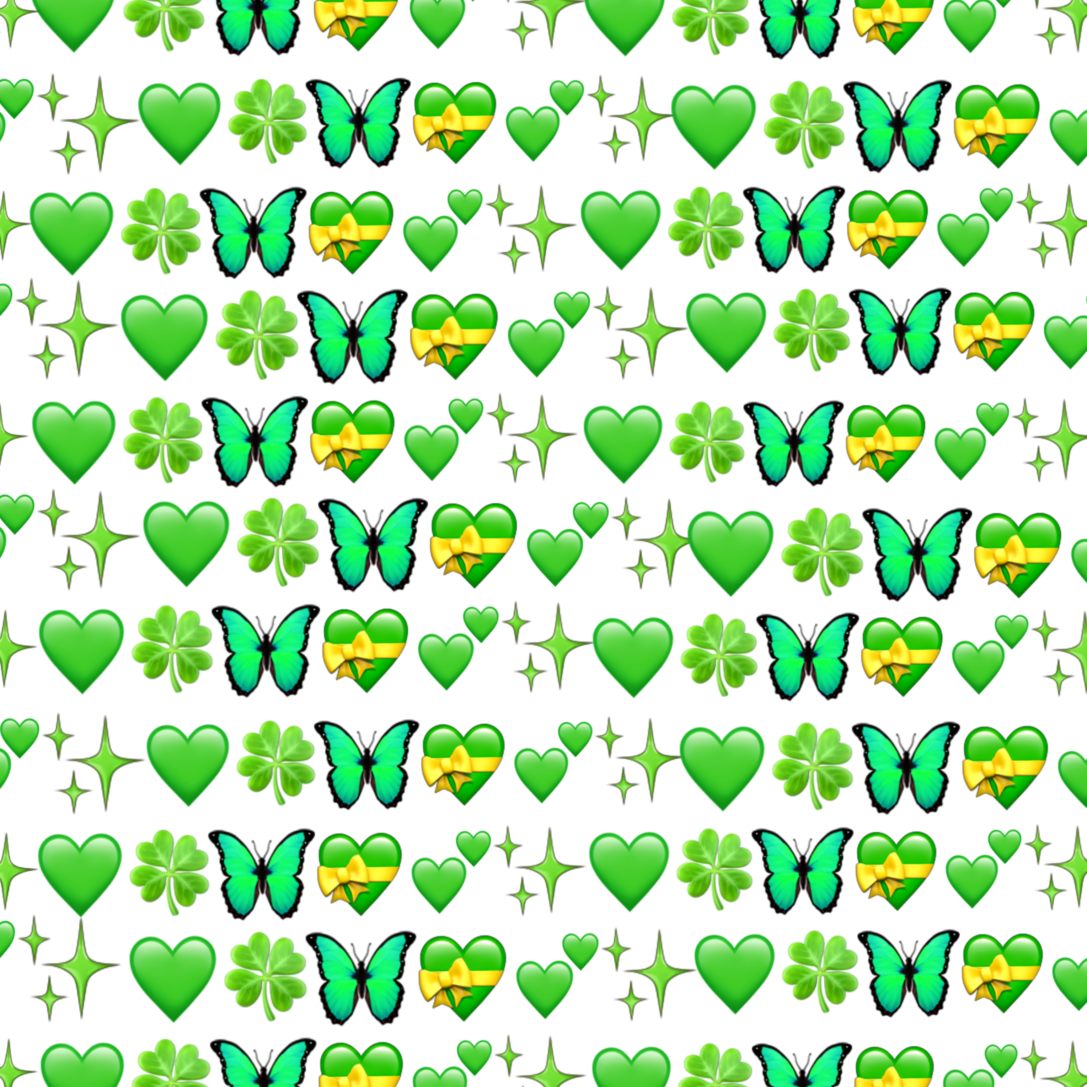 3470x3470 green emoji greenemoji sticker, Phone