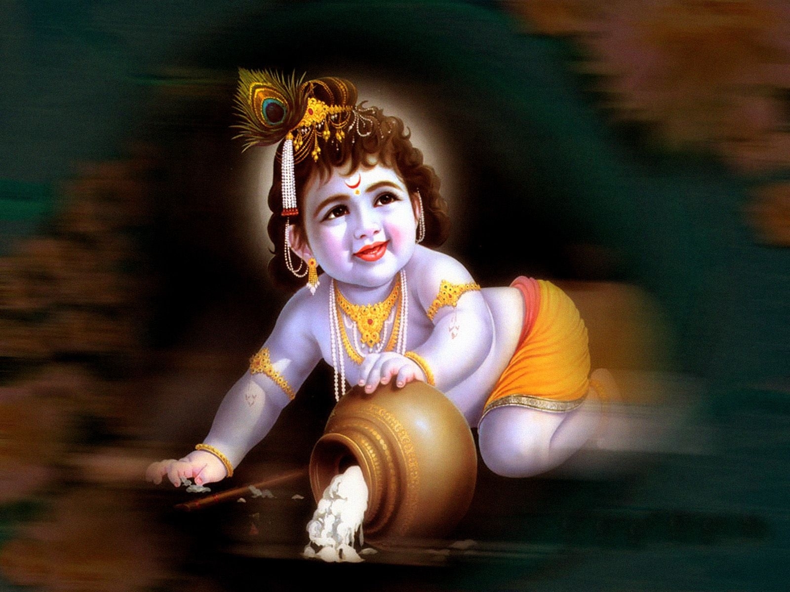 1600x1200 Lord krishna HD Wallpaper Download, Desktop