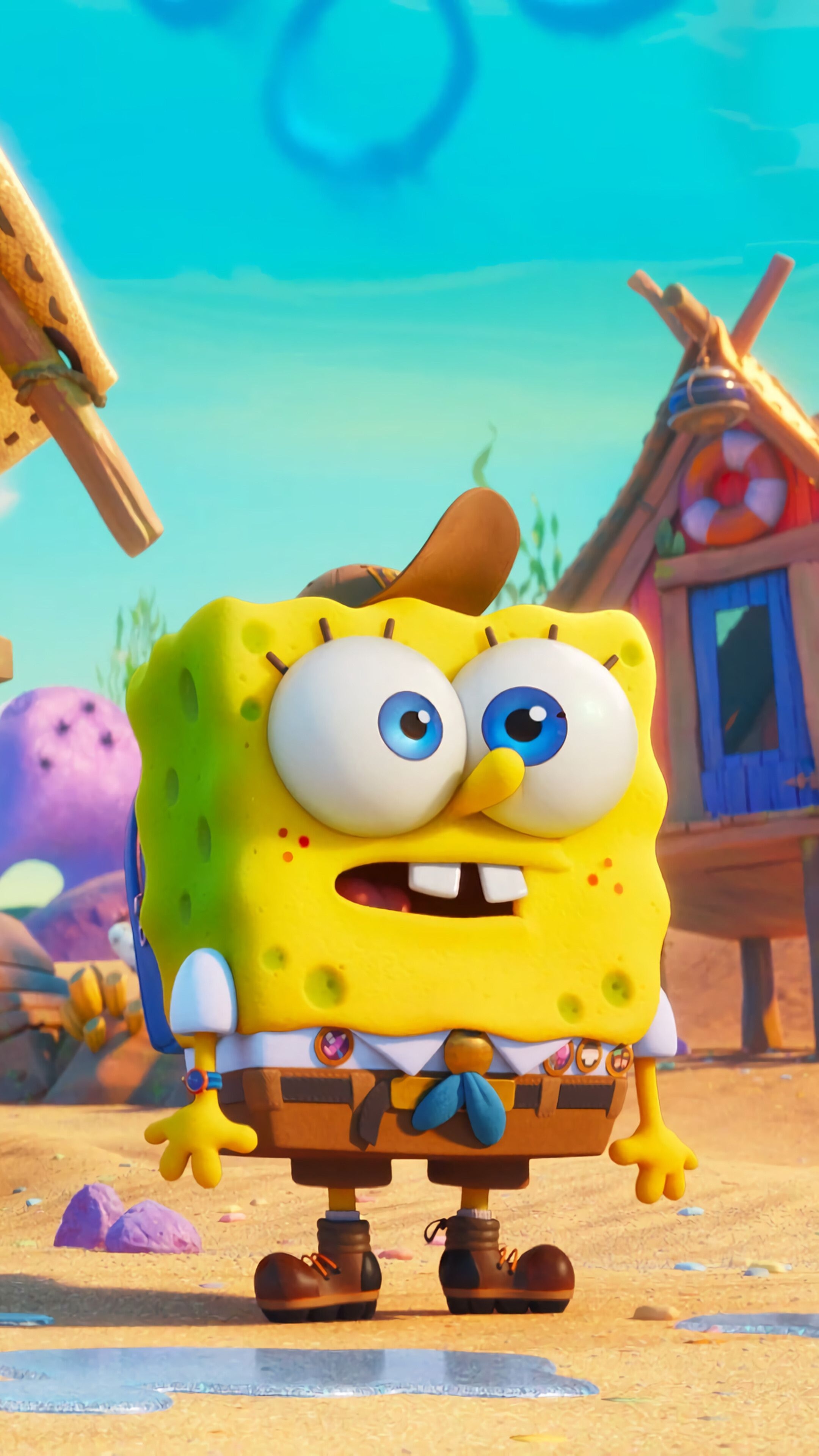 2160x3840 Kid, SpongeBob, The SpongeBob Movie Sponge on the Run, 4K phone HD Wallpaper, Image, Background, Photo and Picture. Mocah HD Wallpaper, Phone