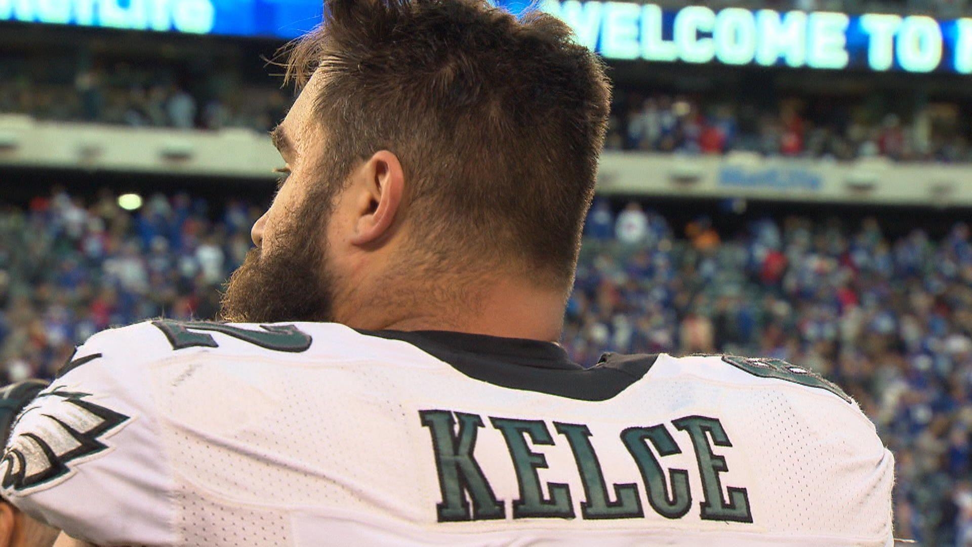 1920x1080 Jason Kelce: 'I, quite frankly, need to do a better job'. NBC, Desktop