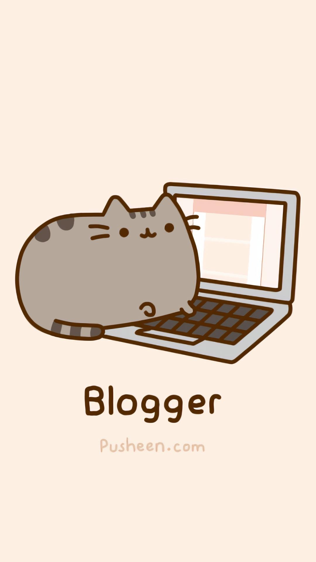 1080x1920 Pusheen (Blogger Ver), Phone