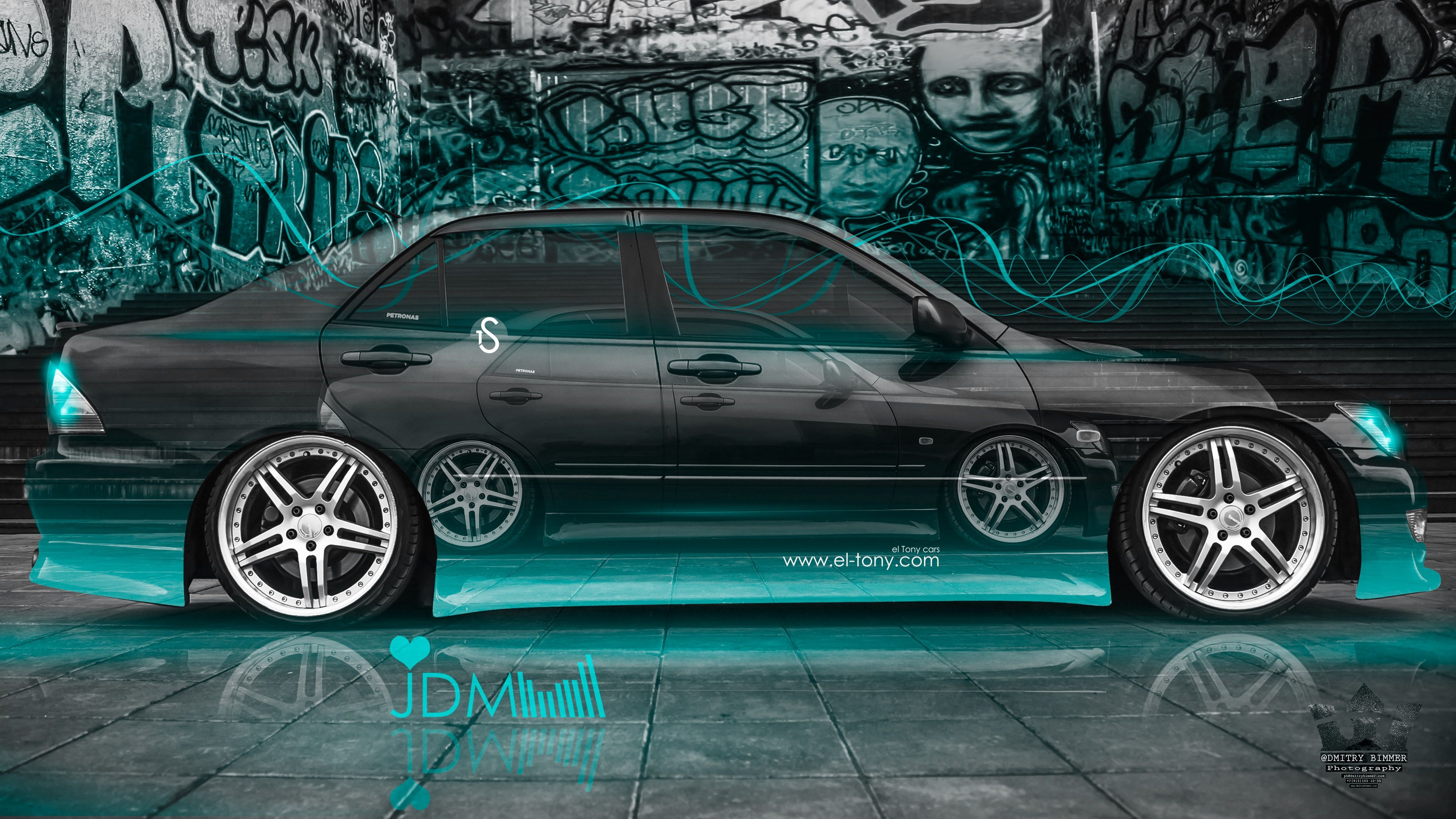 3840x2160 Toyota Altezza Two Cars JDM 2X Tuning Crystal Car 2016 Wallpaper 4K el Tony, Desktop