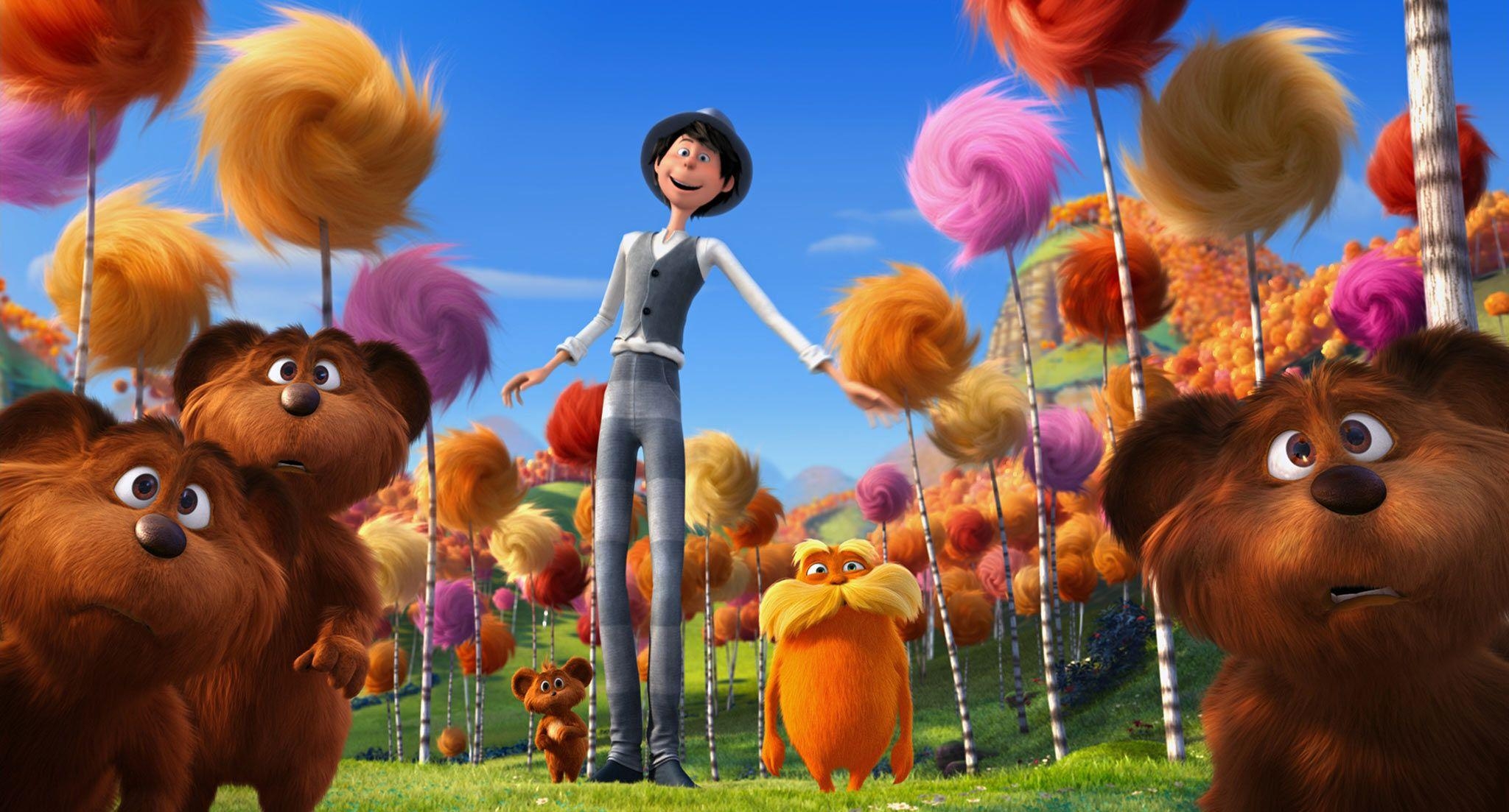 2050x1110 Once Ler In Dr. Seuss' The Lorax Movie Desktop Wallpaper, Desktop