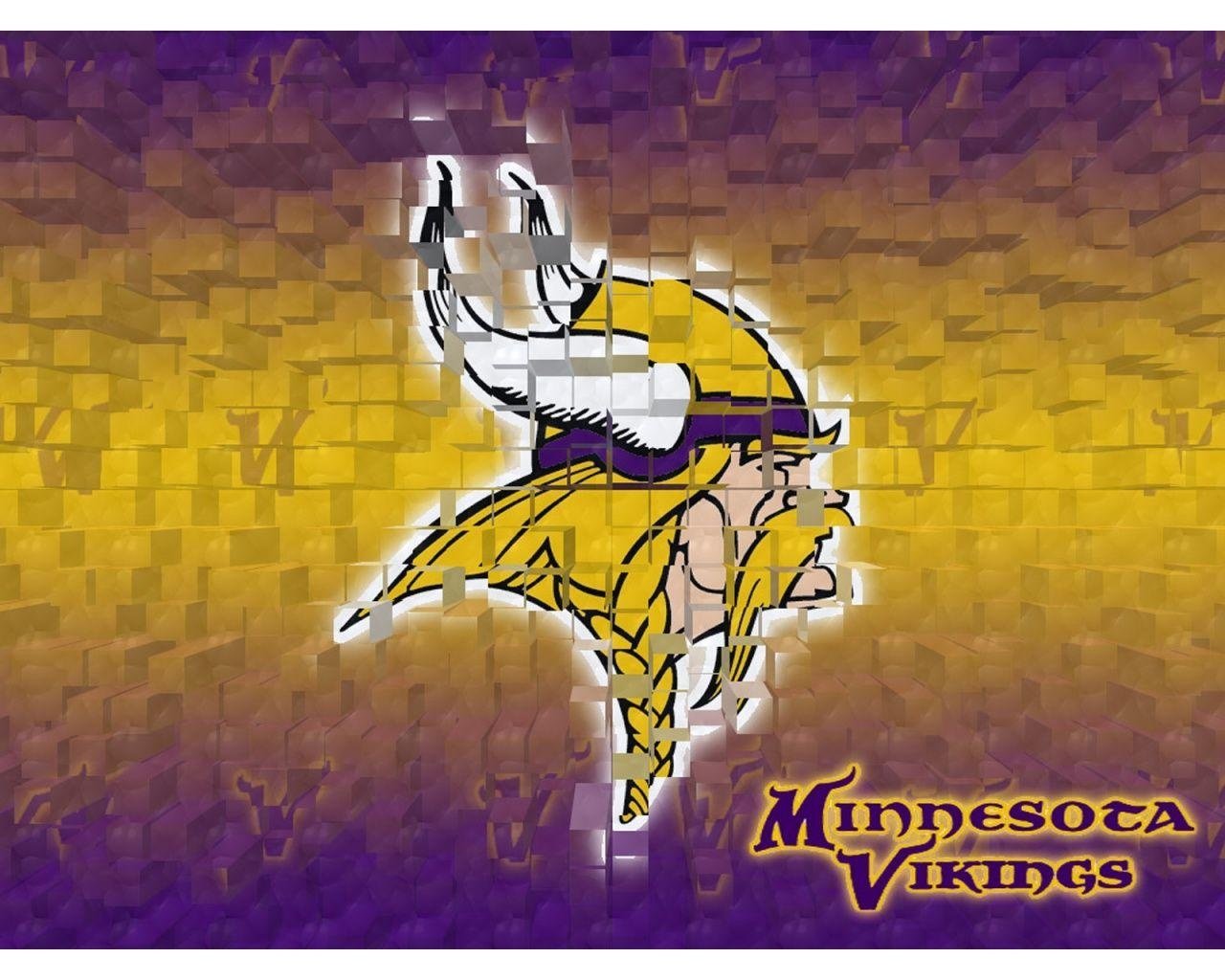 1280x1030 minisota vikings 3D wallpaper, Desktop