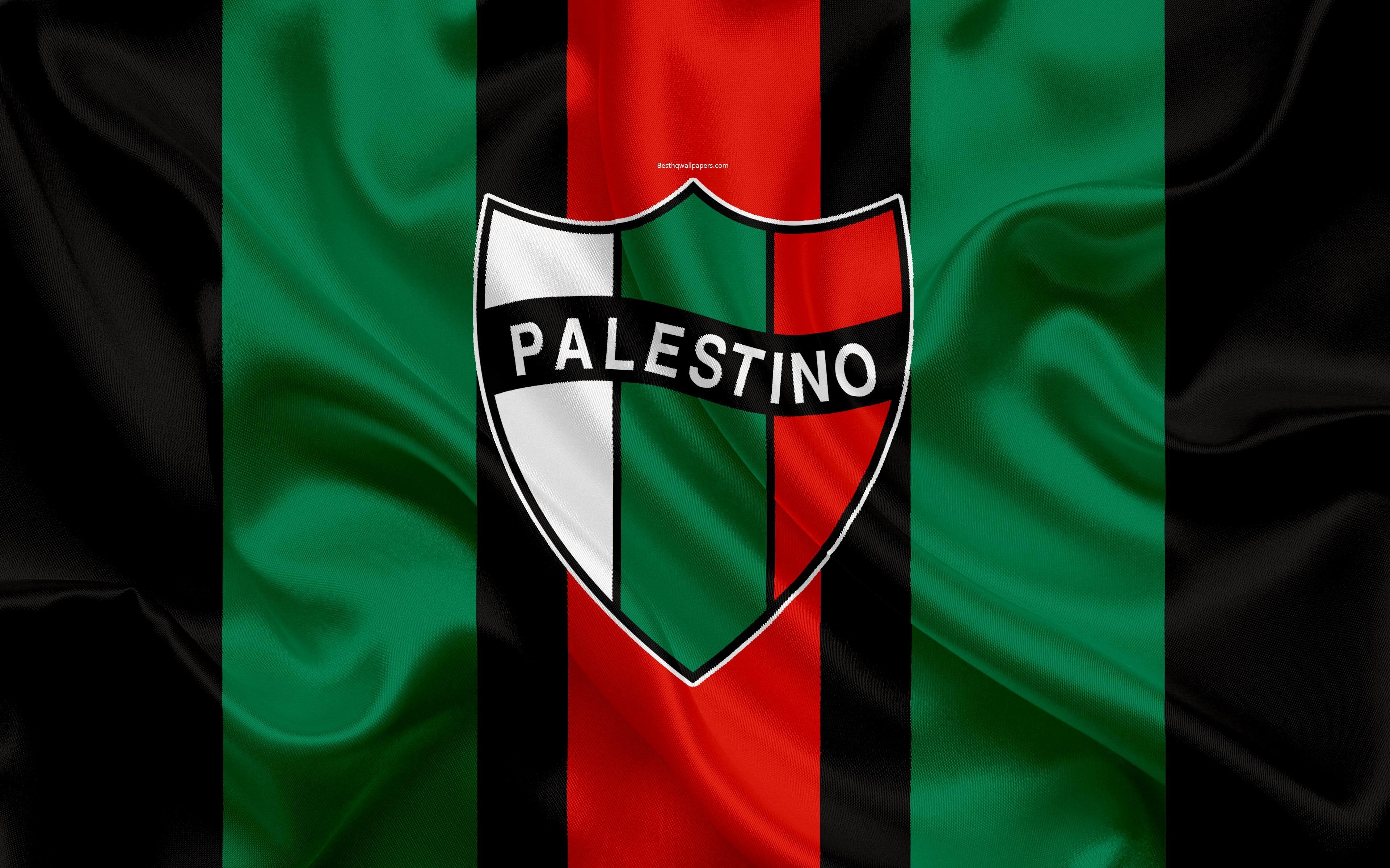 3840x2400 Download wallpaper CD Palestino, 4k, Chilean football club, silk, Desktop