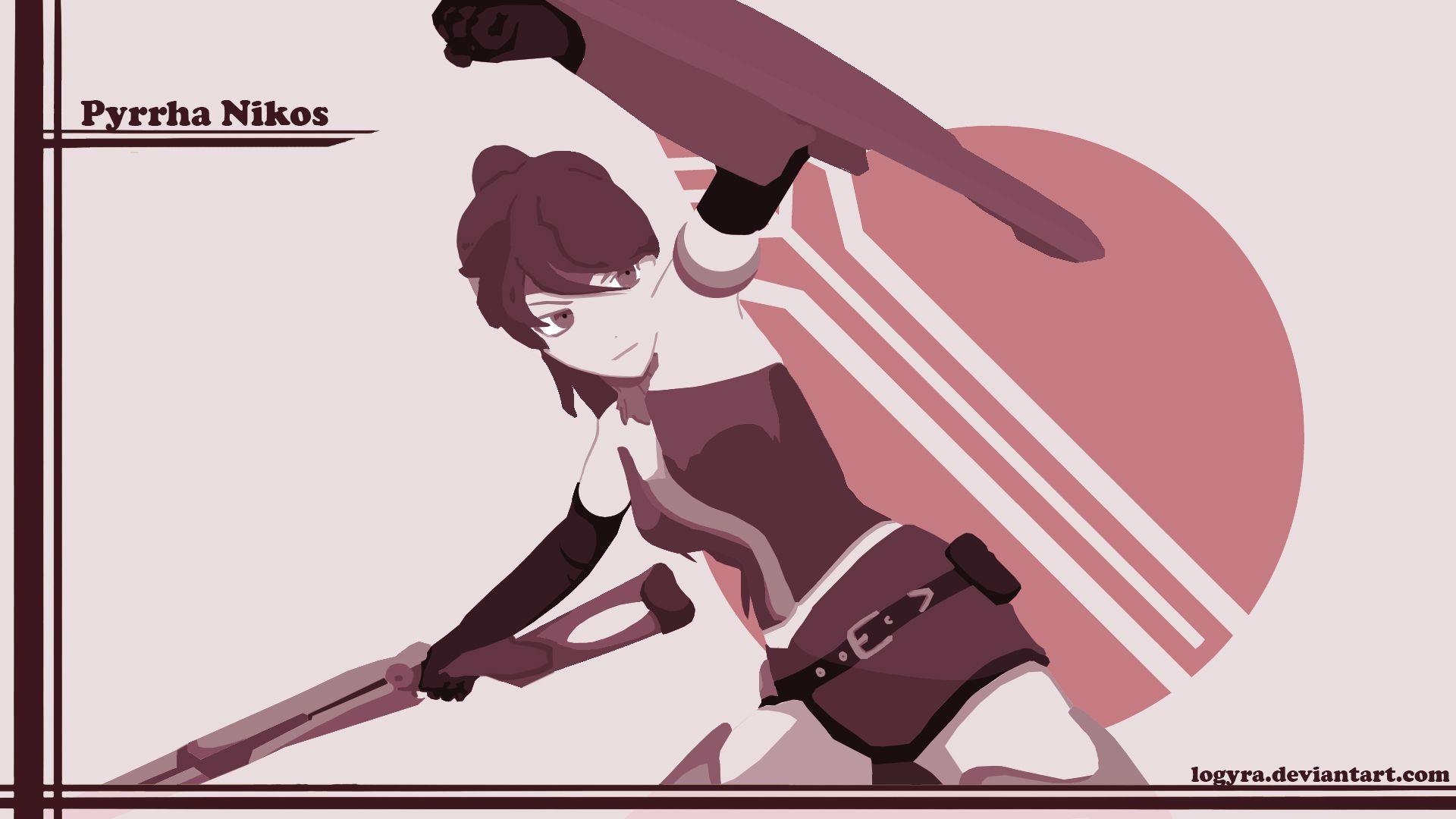 1920x1080 RWBY Wallpaper Pyrrha Monochrome, Desktop