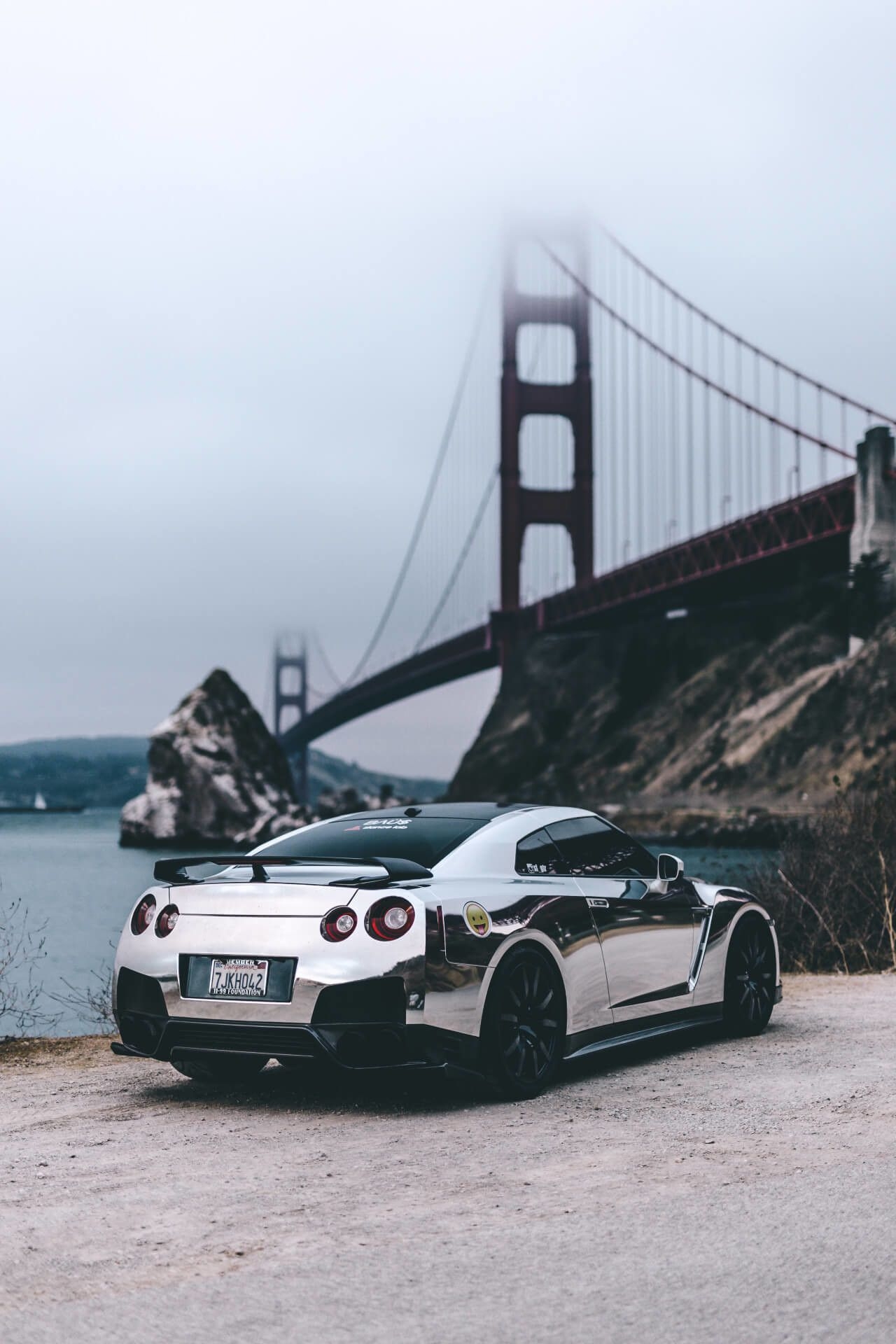 1280x1920 Nissan Gtr 2017 iPhone Wallpaper Data Src Download Gate Bridge, Phone