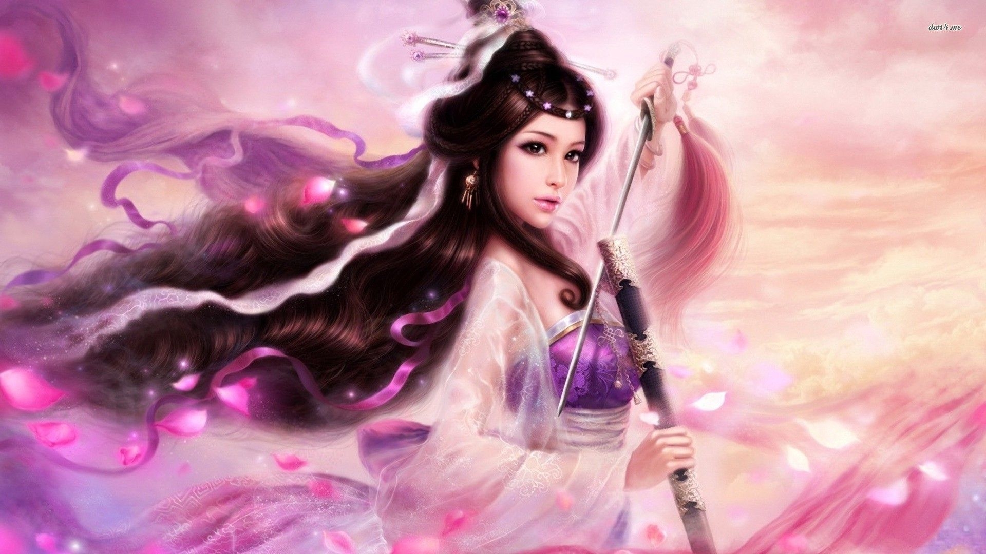 1920x1080 Princess Fantasy Girl Art, Desktop