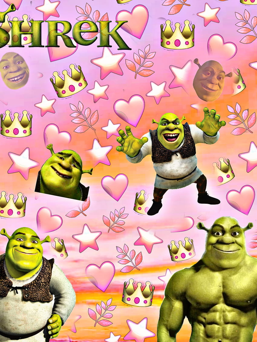 850x1140 Shrek Background, Phone