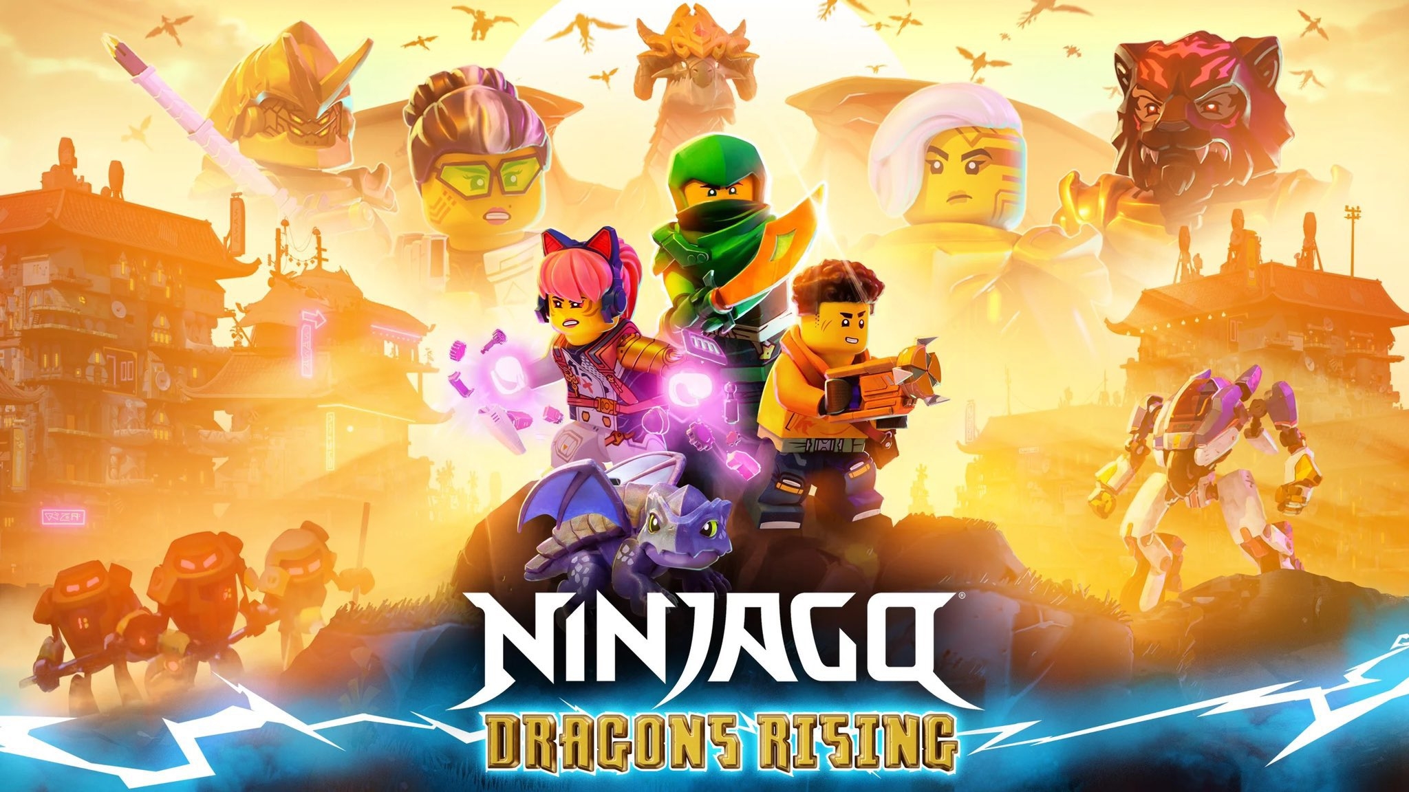 2050x1160 The Lego Ninjago Hub exclusive look at 'Dragons Rising' Part 2 was just shown at SDCC, Desktop