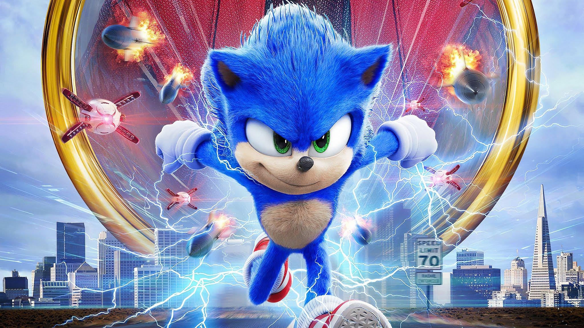 2050x1160 Sonic The Hedgehog 2020 Movie, Desktop