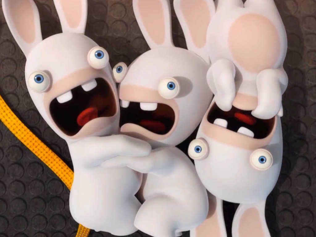 1030x770 funny rabbids. Rabbids Invasion: Safe Deposit Rabbids: Luggage Fun, Desktop